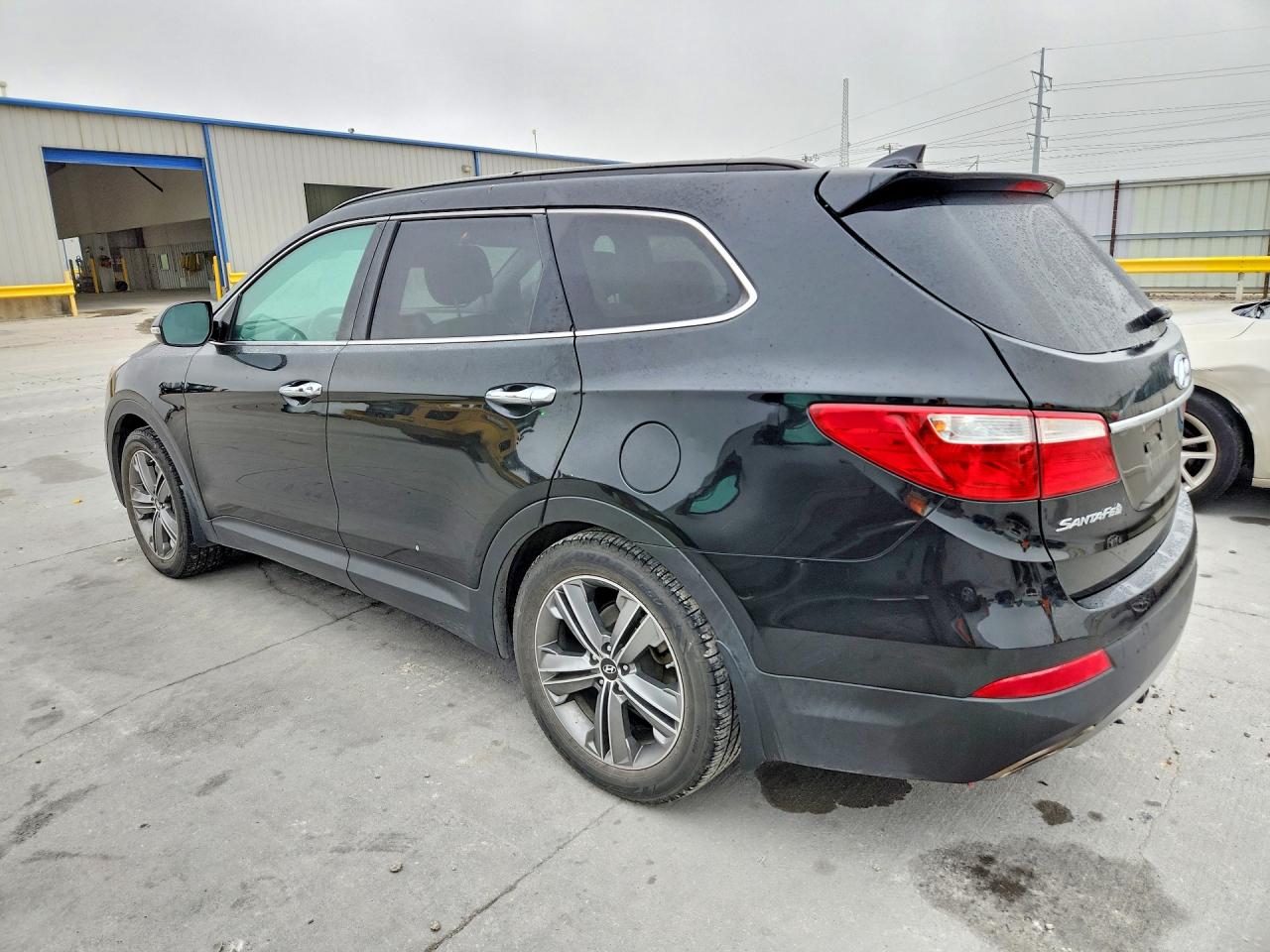 2014 Hyundai Santa Fe Gls Black vin: KM8SN4HFXEU086195
