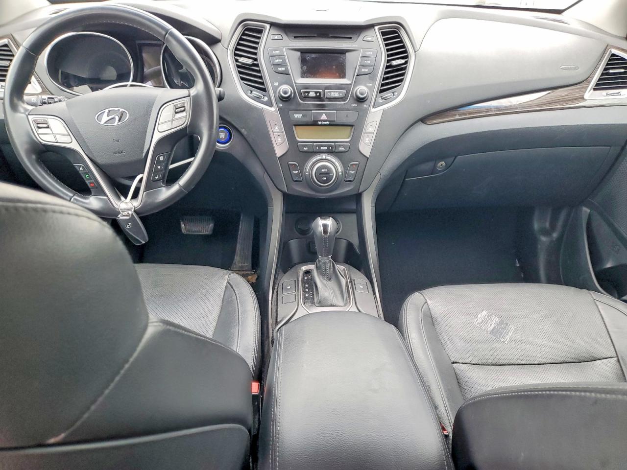 2015 Hyundai Santa Fe Limited White vin: KM8SN4HFXFU095125