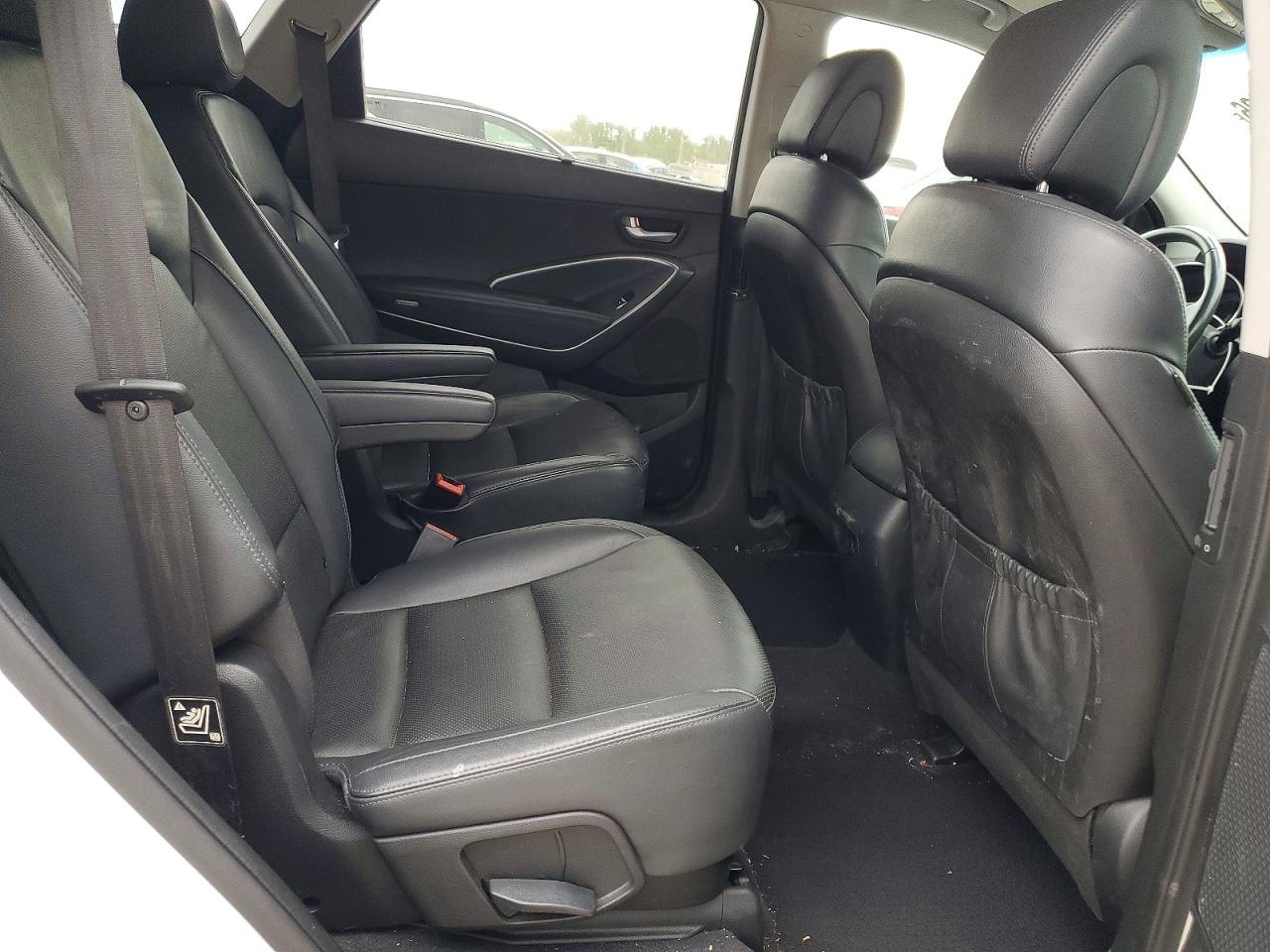 2015 Hyundai Santa Fe Limited White vin: KM8SN4HFXFU095125