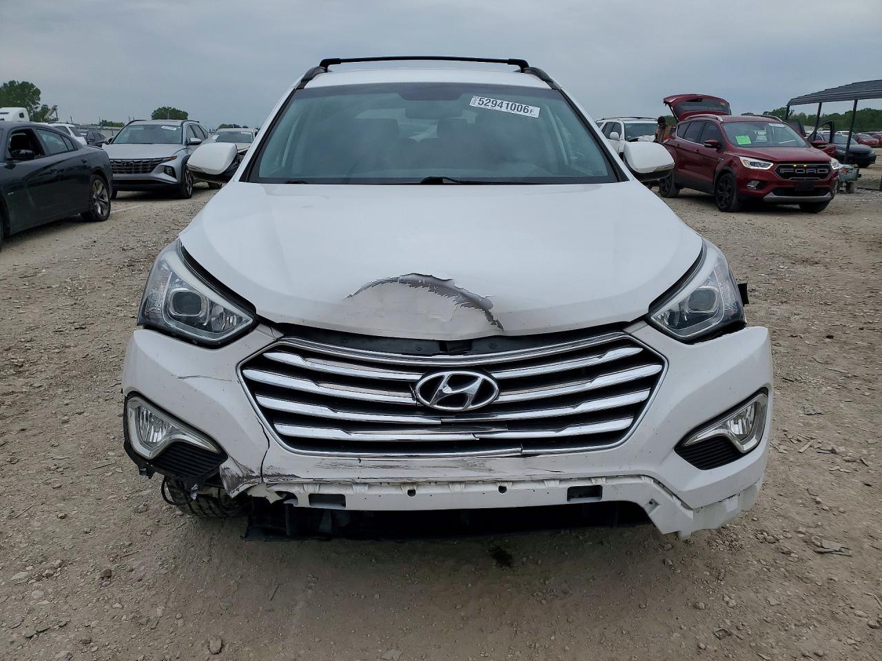 2015 Hyundai Santa Fe Limited White vin: KM8SN4HFXFU095125