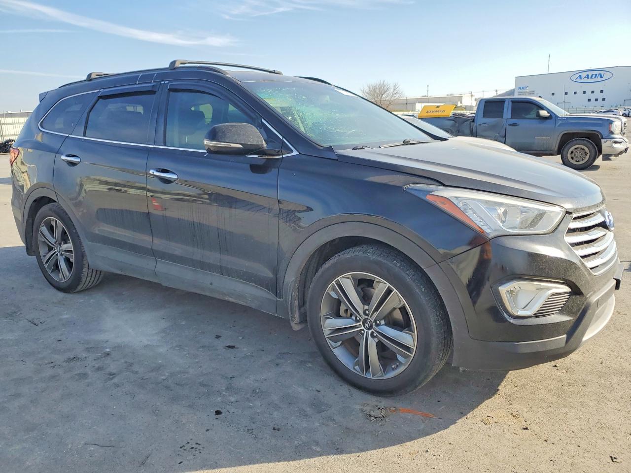 2015 Hyundai Santa Fe Gls Black vin: KM8SN4HFXFU106849