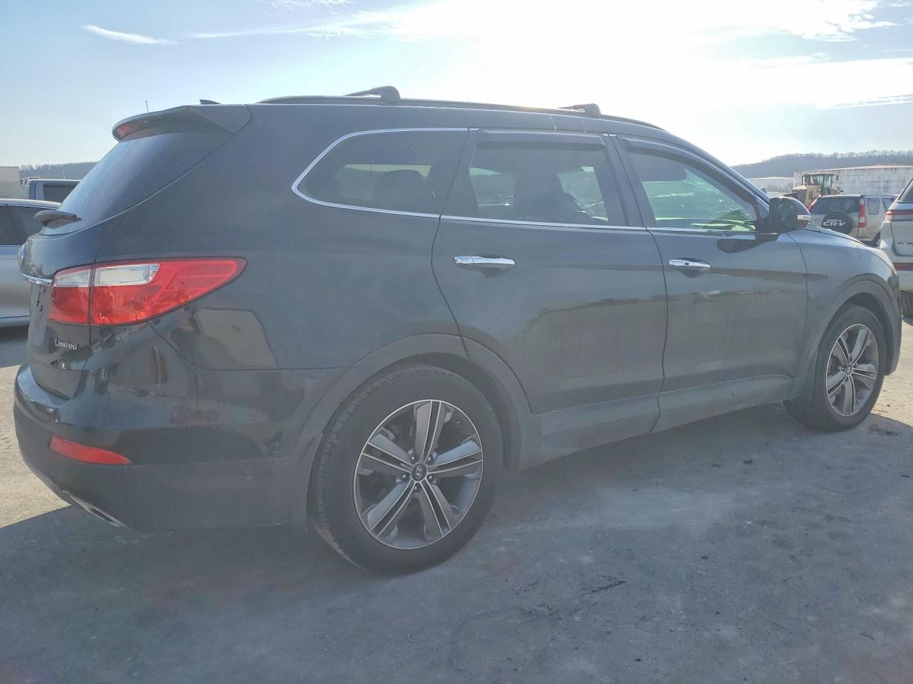 2015 Hyundai Santa Fe Gls Black vin: KM8SN4HFXFU106849