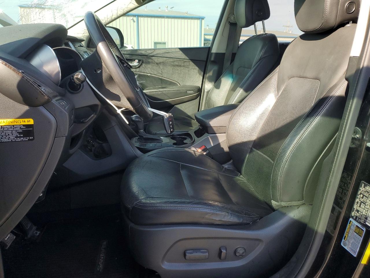 2015 Hyundai Santa Fe Gls Black vin: KM8SN4HFXFU106849