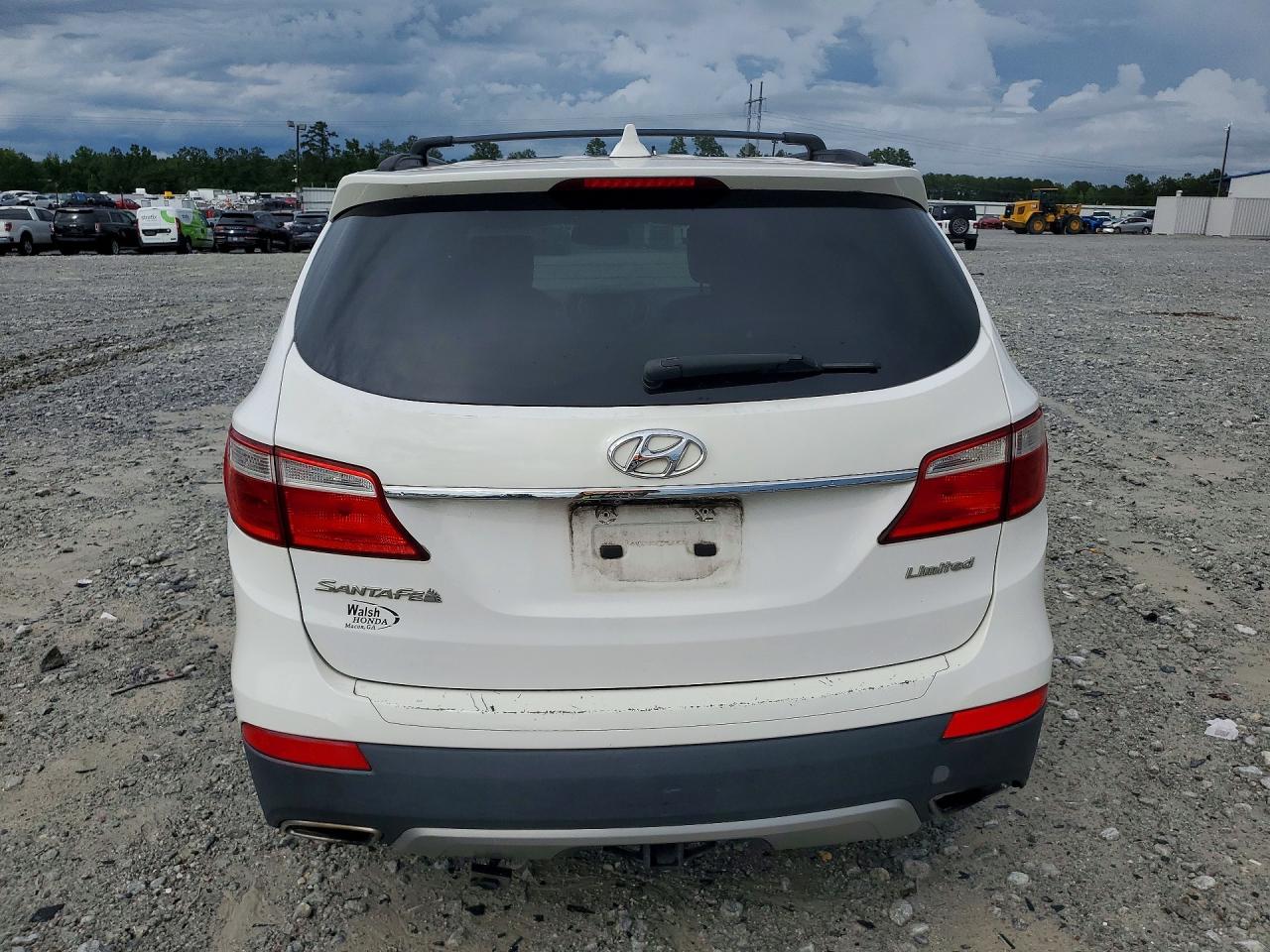 2015 Hyundai Santa Fe Limited White vin: KM8SN4HFXFU111081