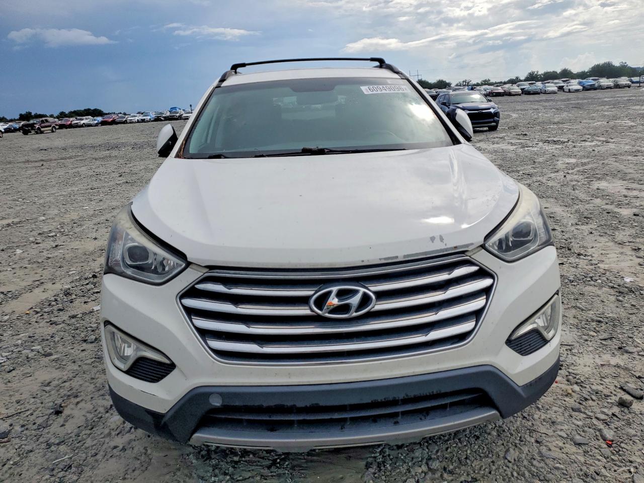 2015 Hyundai Santa Fe Limited White vin: KM8SN4HFXFU111081