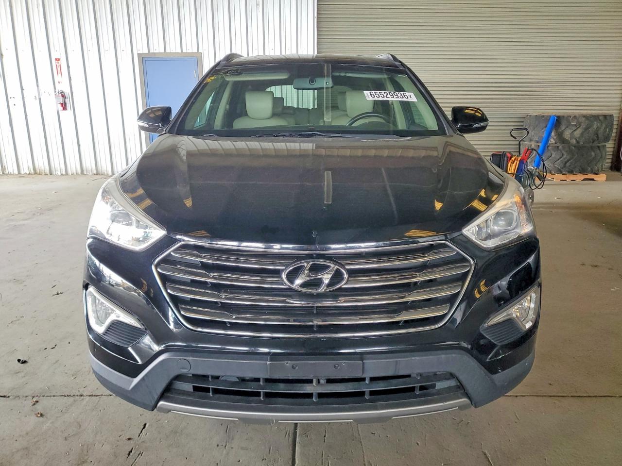 2015 Hyundai Santa Fe Limited Black vin: KM8SN4HFXFU113445