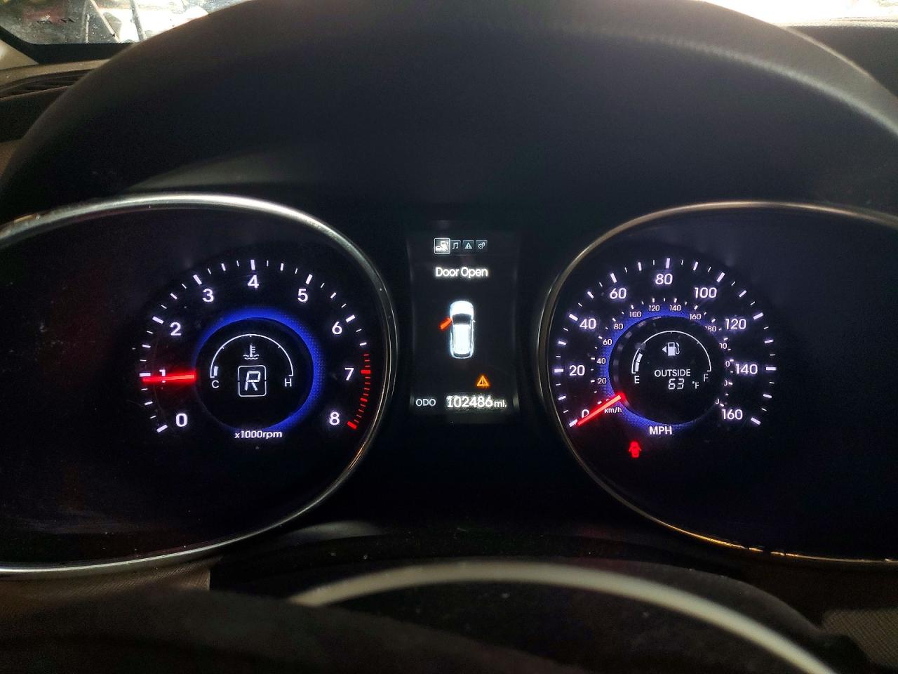 2015 Hyundai Santa Fe Limited Black vin: KM8SN4HFXFU113445