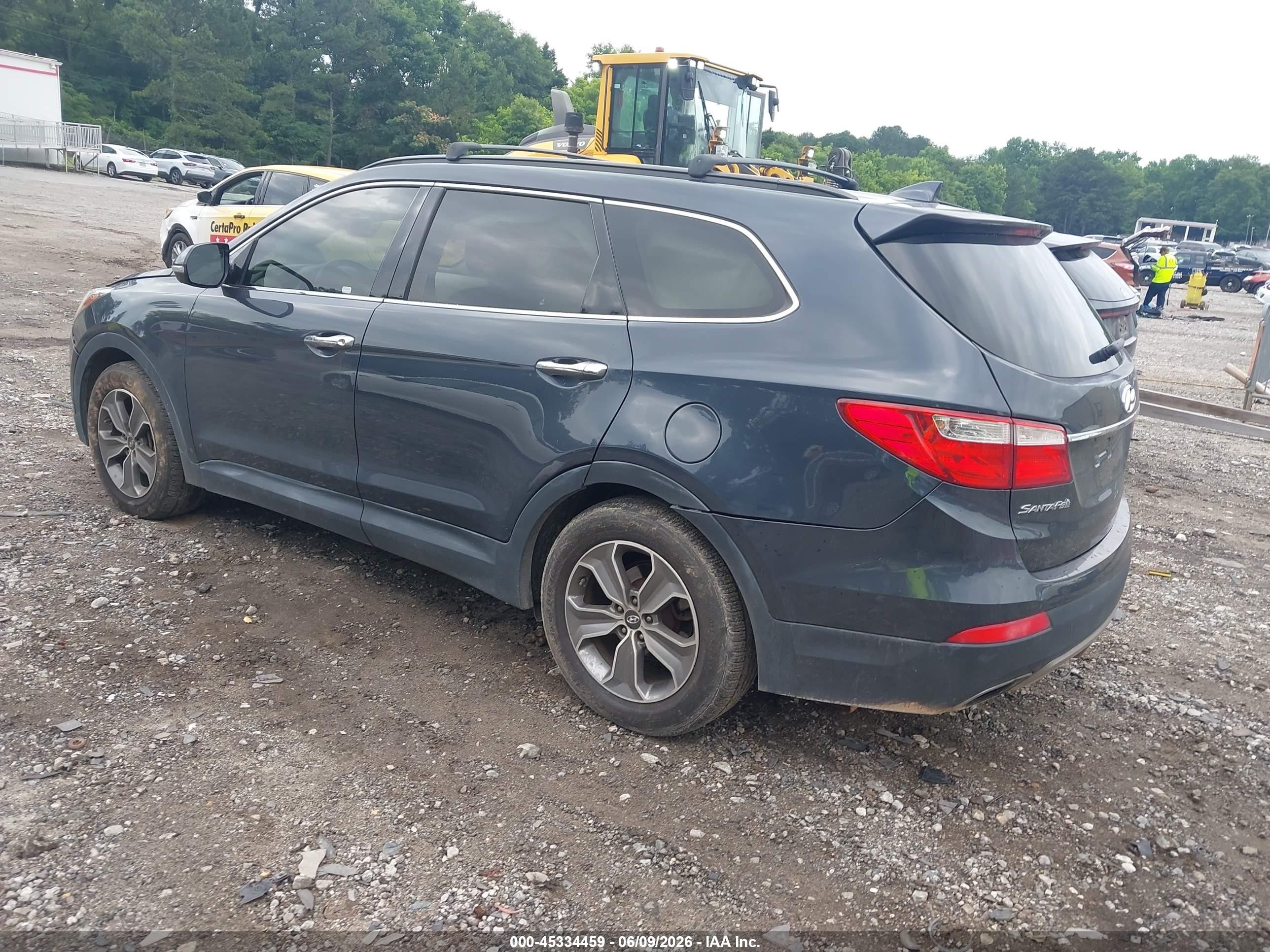 2013 Hyundai Santa Fe Gls Blue vin: KM8SNDHF0DU018695