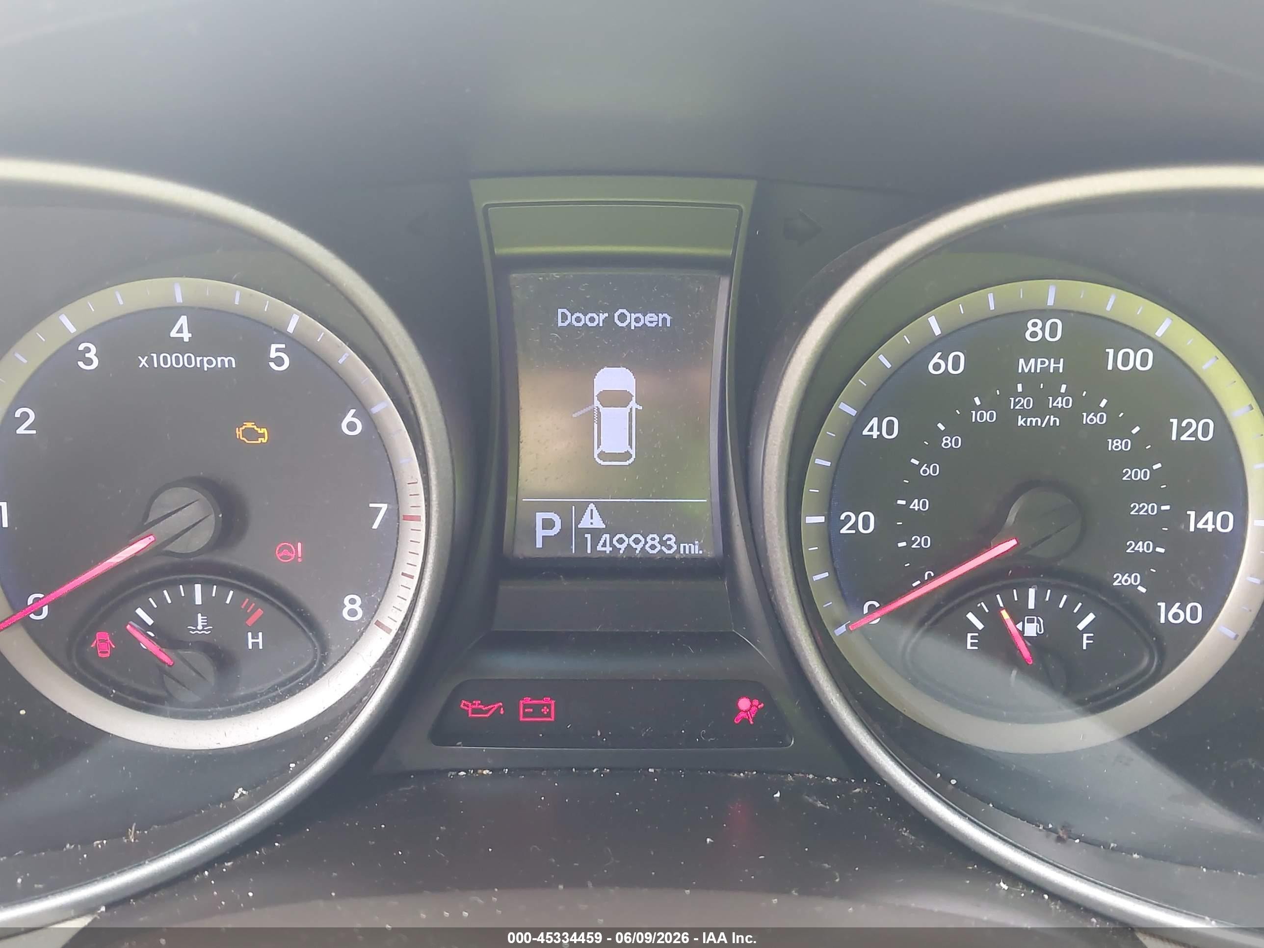 2013 Hyundai Santa Fe Gls Blue vin: KM8SNDHF0DU018695