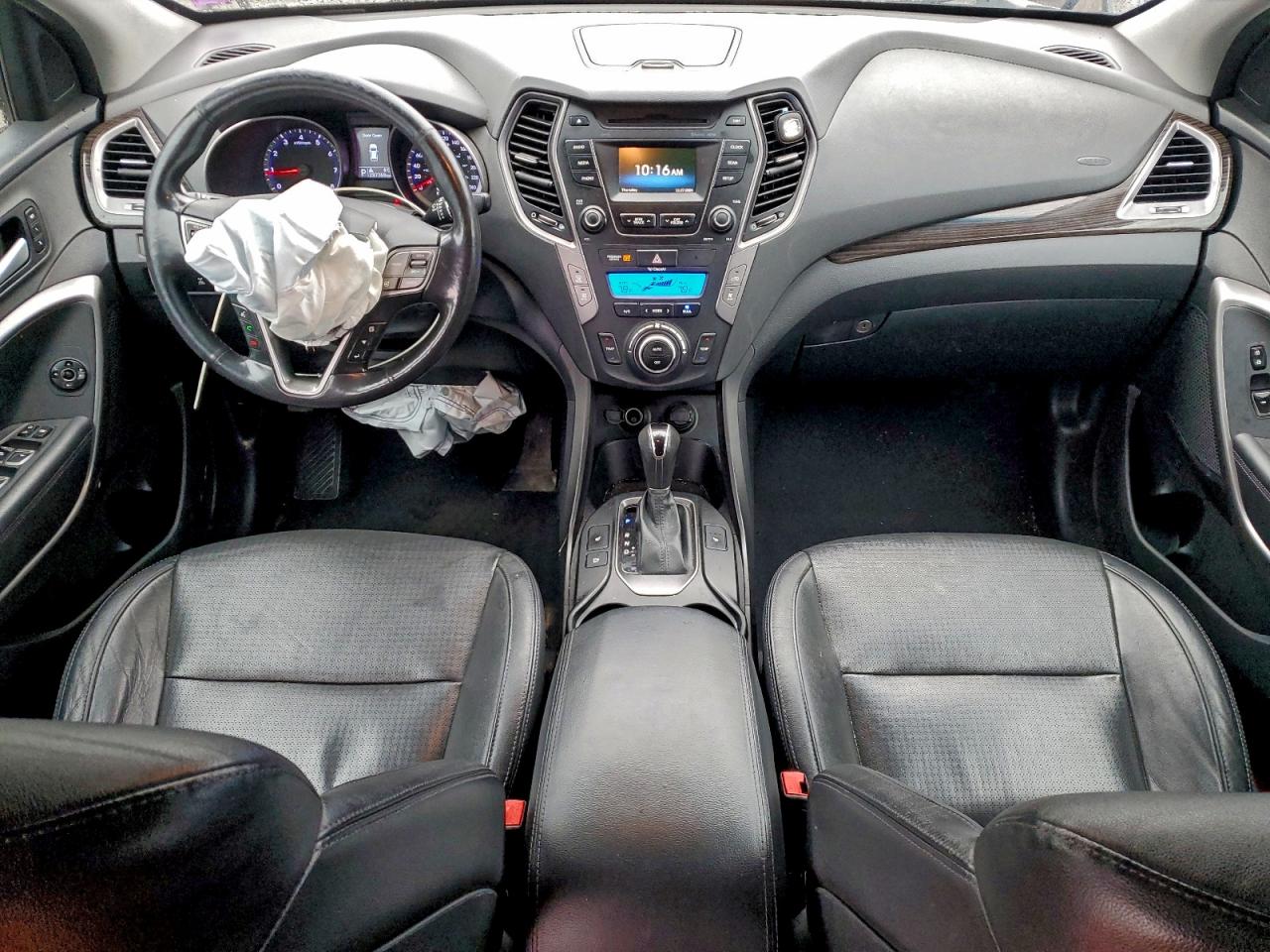 2014 Hyundai Santa Fe Gls Gray vin: KM8SNDHF0EU062746