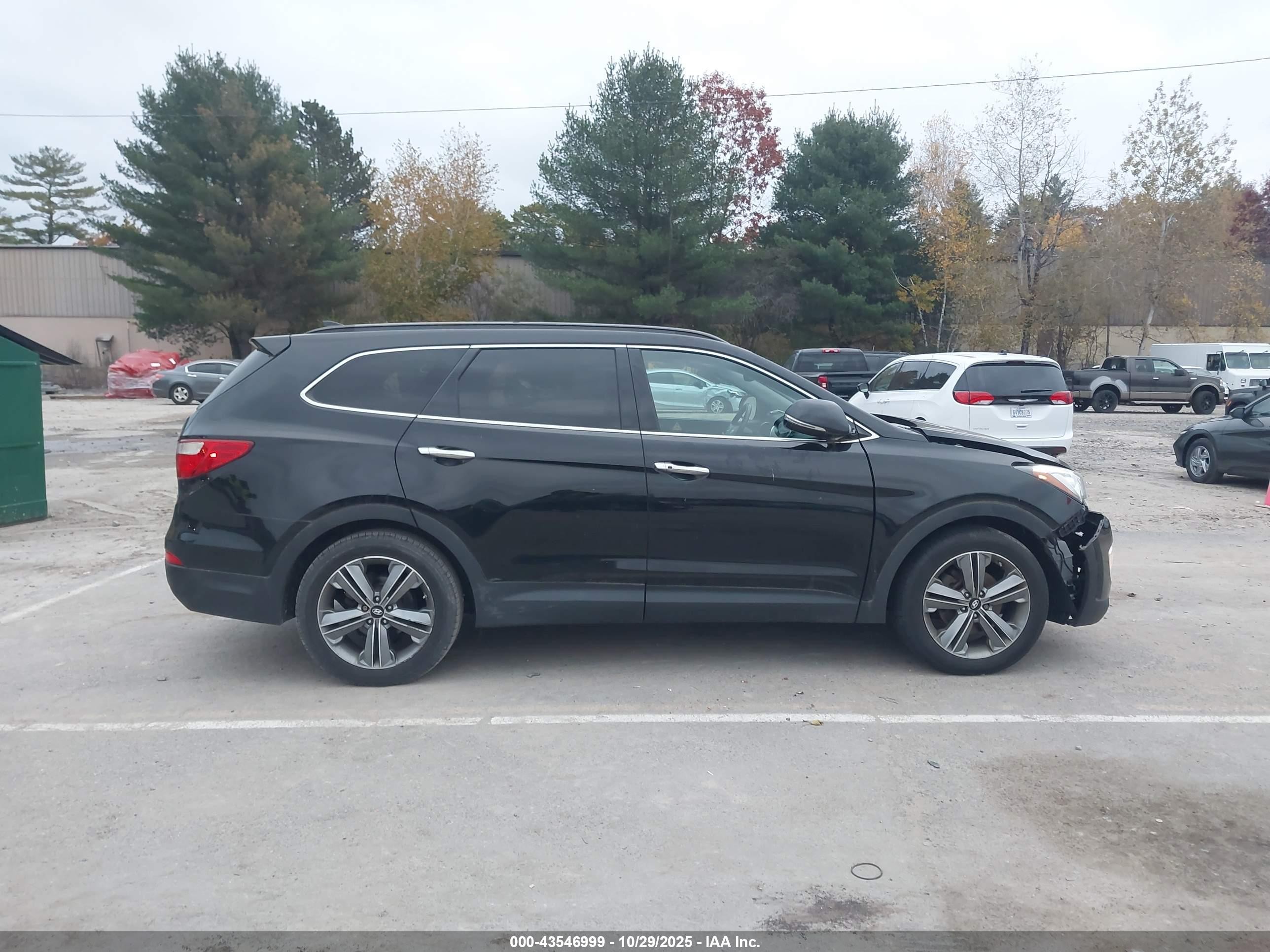 2015 Hyundai Santa Fe Gls Black vin: KM8SNDHF0FU129766