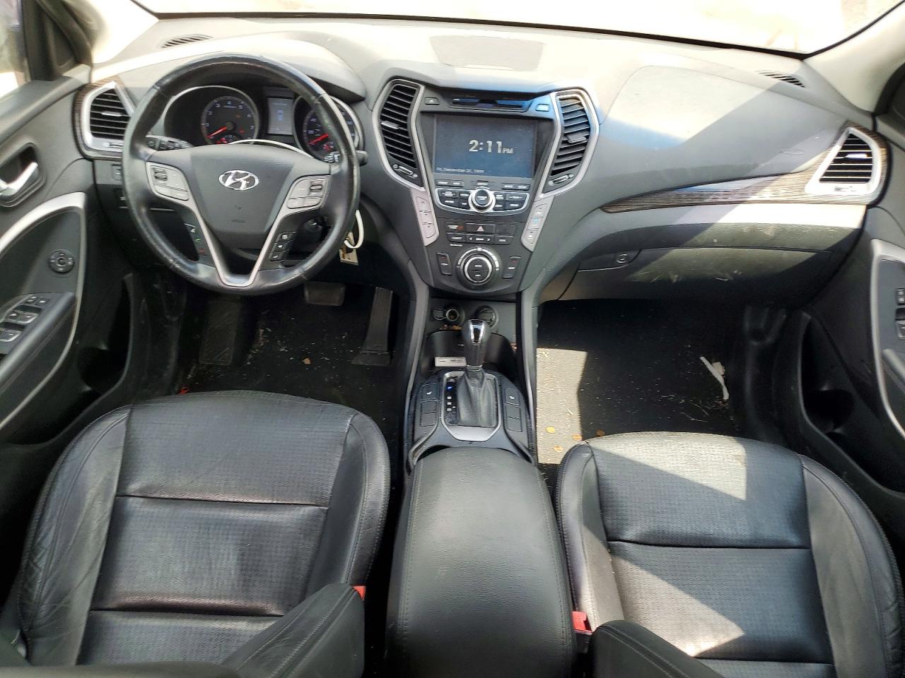 2013 Hyundai Santa Fe Серый vin: KM8SNDHF1DU014008