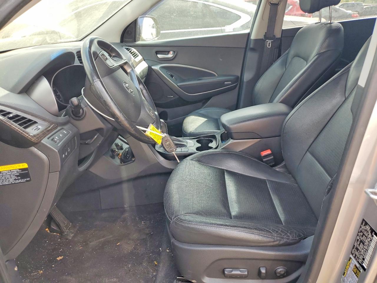 2013 Hyundai Santa Fe Серый vin: KM8SNDHF1DU014008