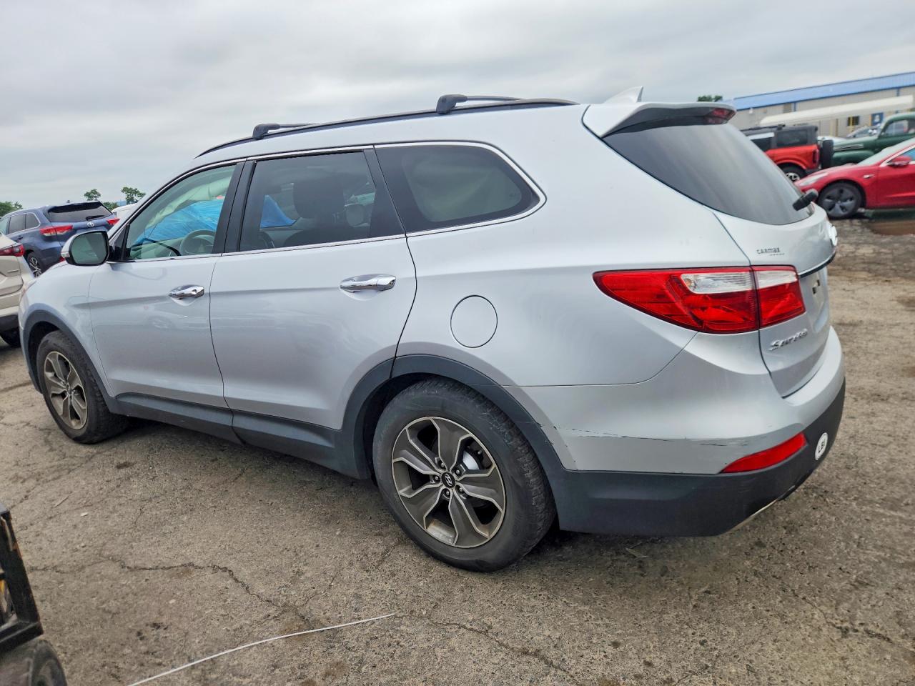2013 Hyundai Santa Fe Gls Silver vin: KM8SNDHF1DU025803