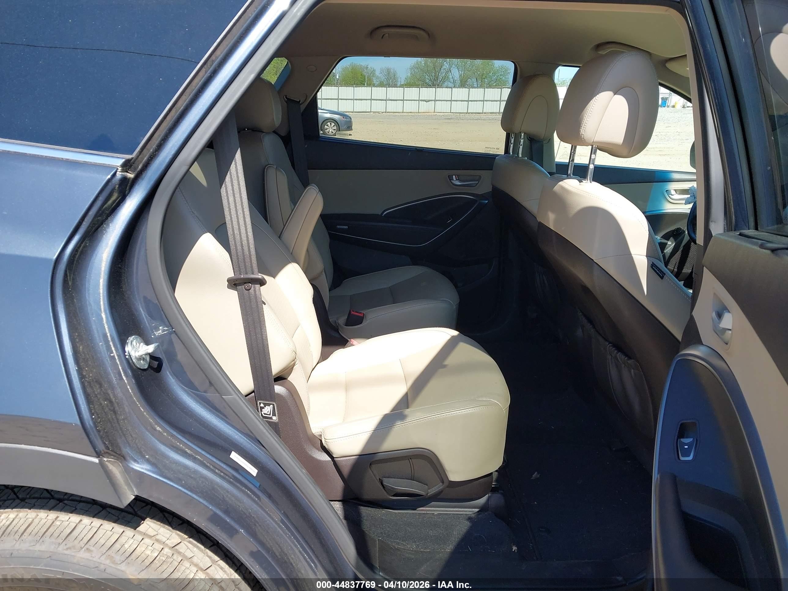 2014 Hyundai Santa Fe Limited Black vin: KM8SNDHF1EU059919