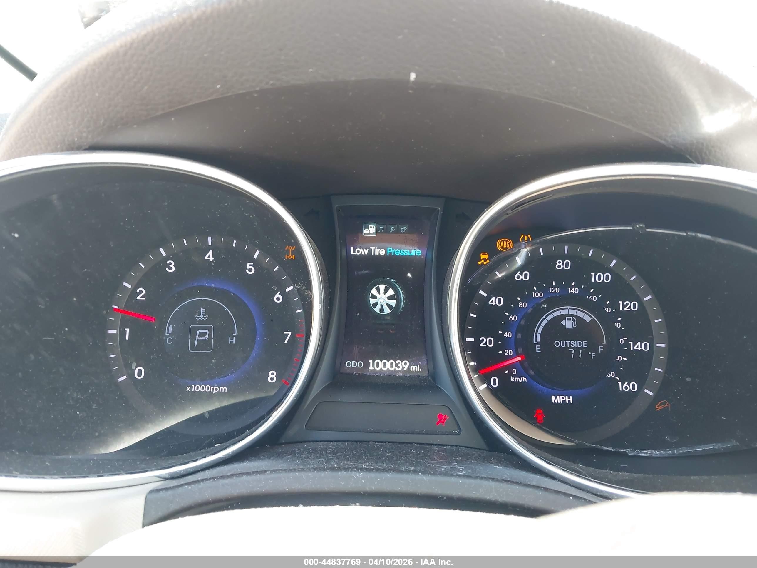 2014 Hyundai Santa Fe Limited Black vin: KM8SNDHF1EU059919