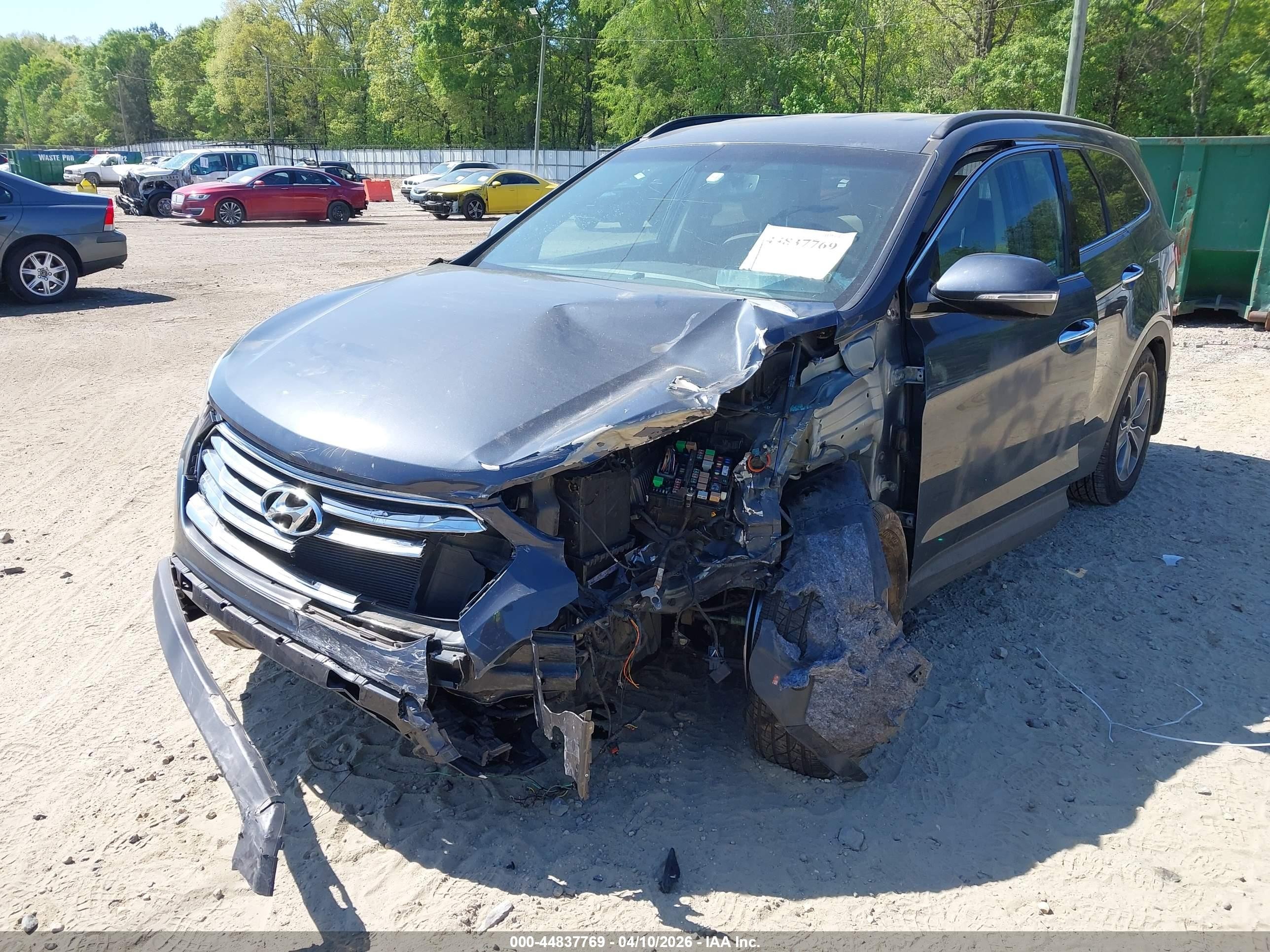 2014 Hyundai Santa Fe Limited Black vin: KM8SNDHF1EU059919