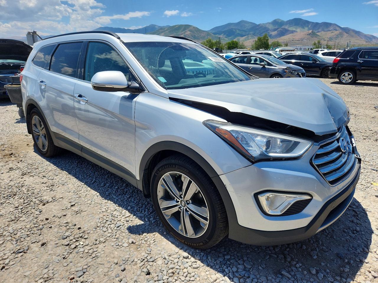 2014 Hyundai Santa Fe Gls Silver vin: KM8SNDHF1EU071889