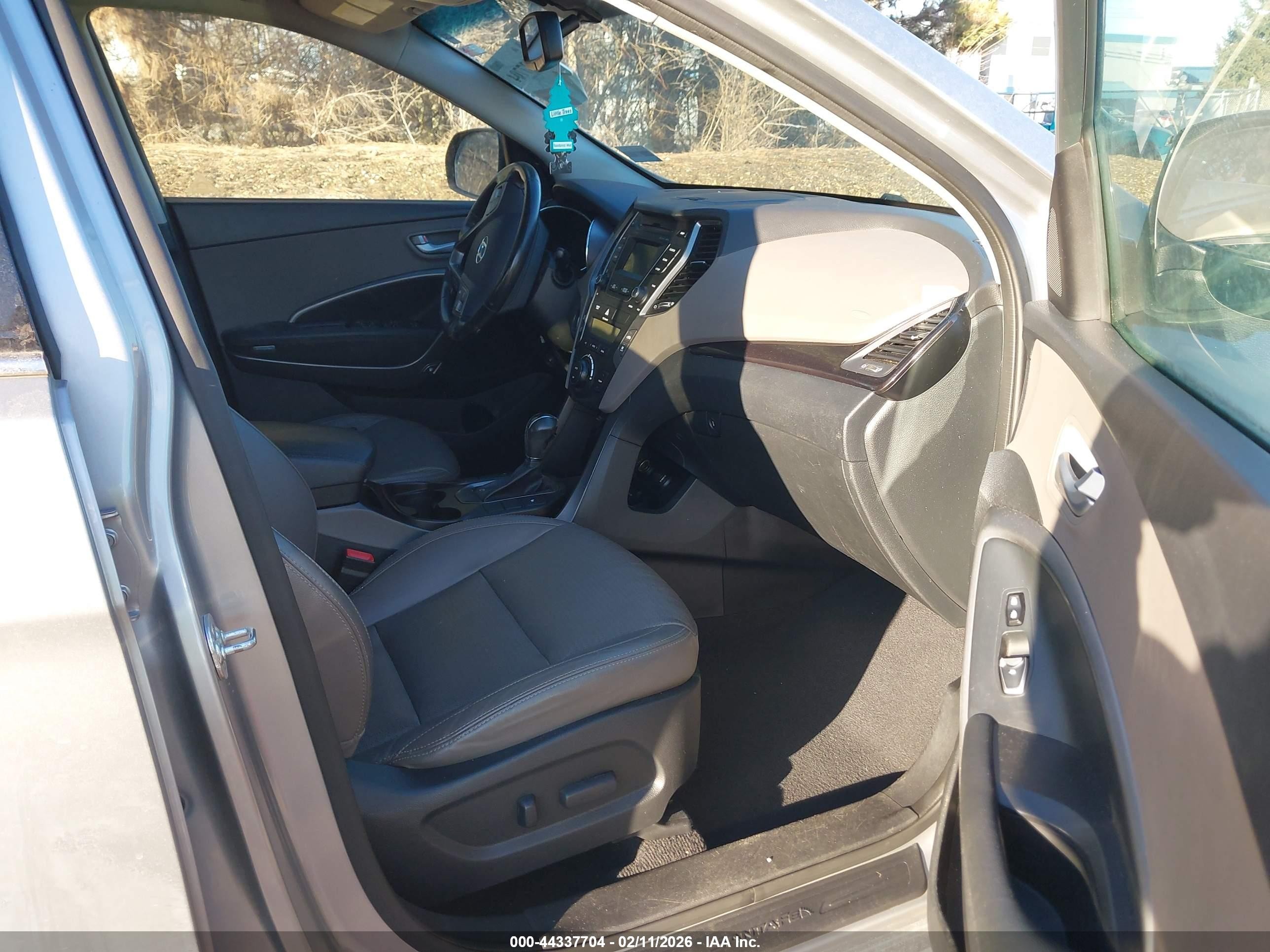 2014 Hyundai Santa Fe Limited Серый vin: KM8SNDHF3EU074647