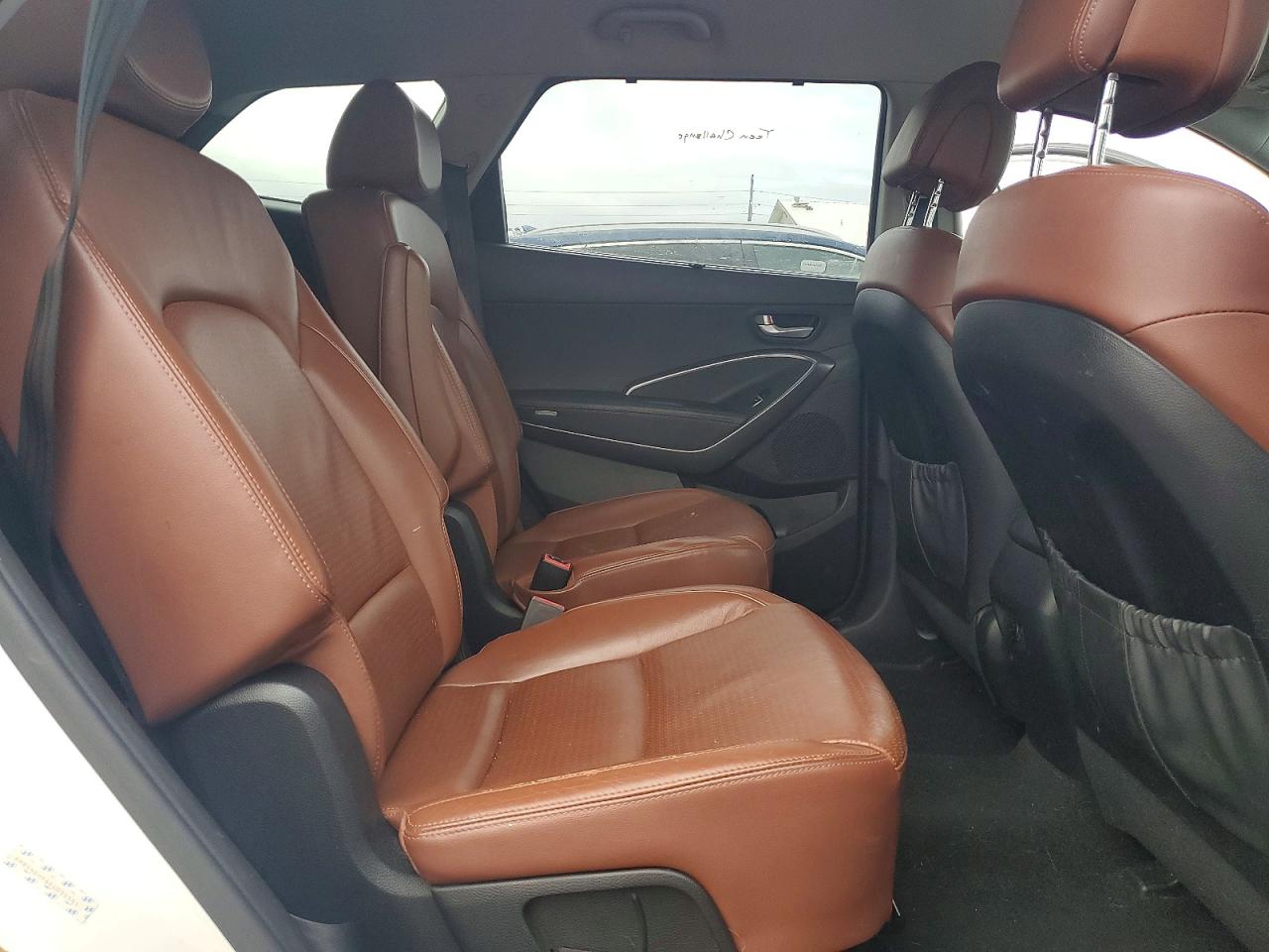 2014 Hyundai Santa Fe Gls Белый vin: KM8SNDHF4EU035551