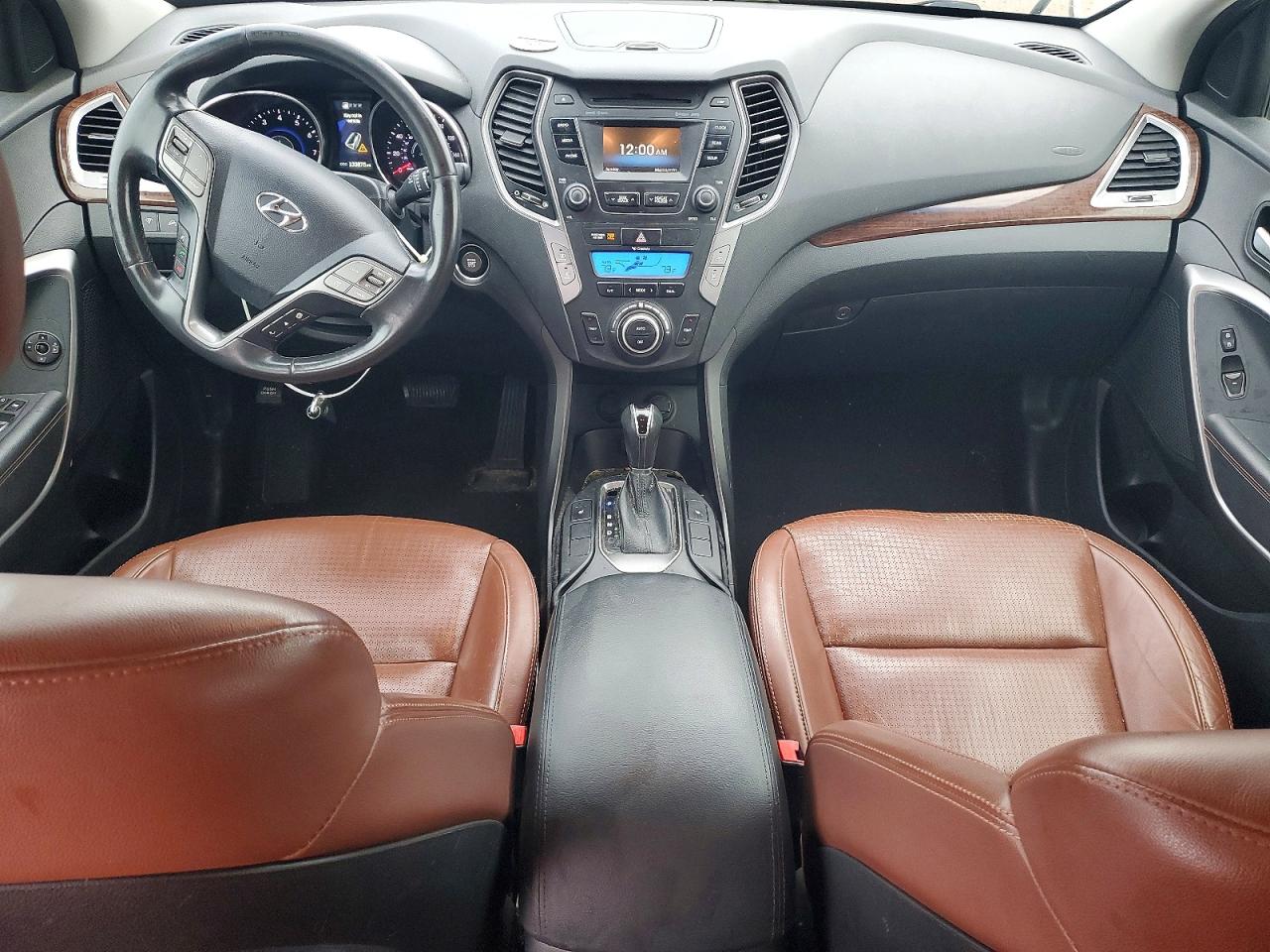 2014 Hyundai Santa Fe Gls Белый vin: KM8SNDHF4EU035551