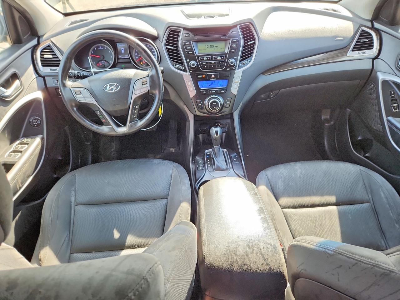 2014 Hyundai Santa Fe Gls Black vin: KM8SNDHF4EU066332