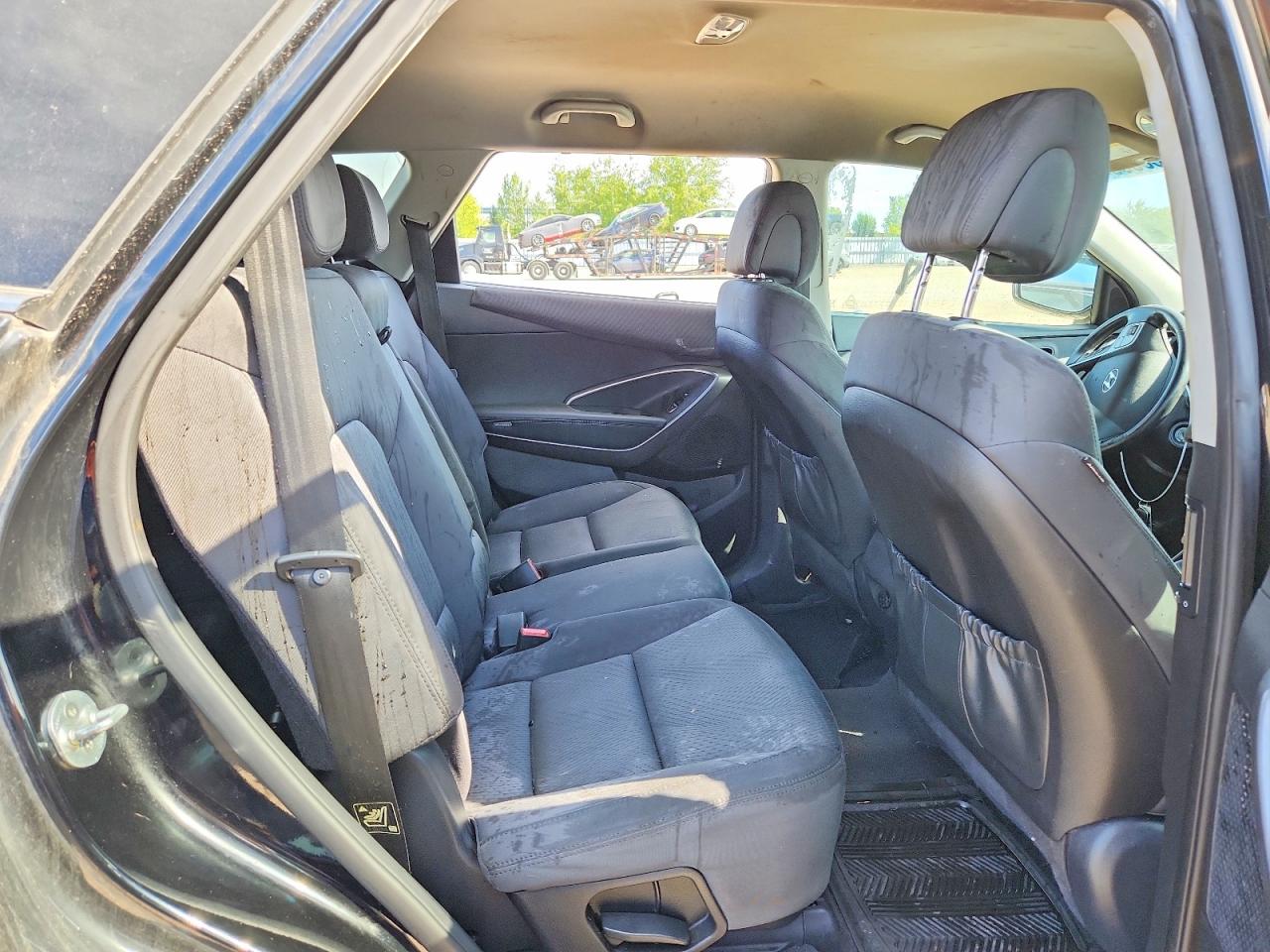 2014 Hyundai Santa Fe Gls Black vin: KM8SNDHF4EU066332