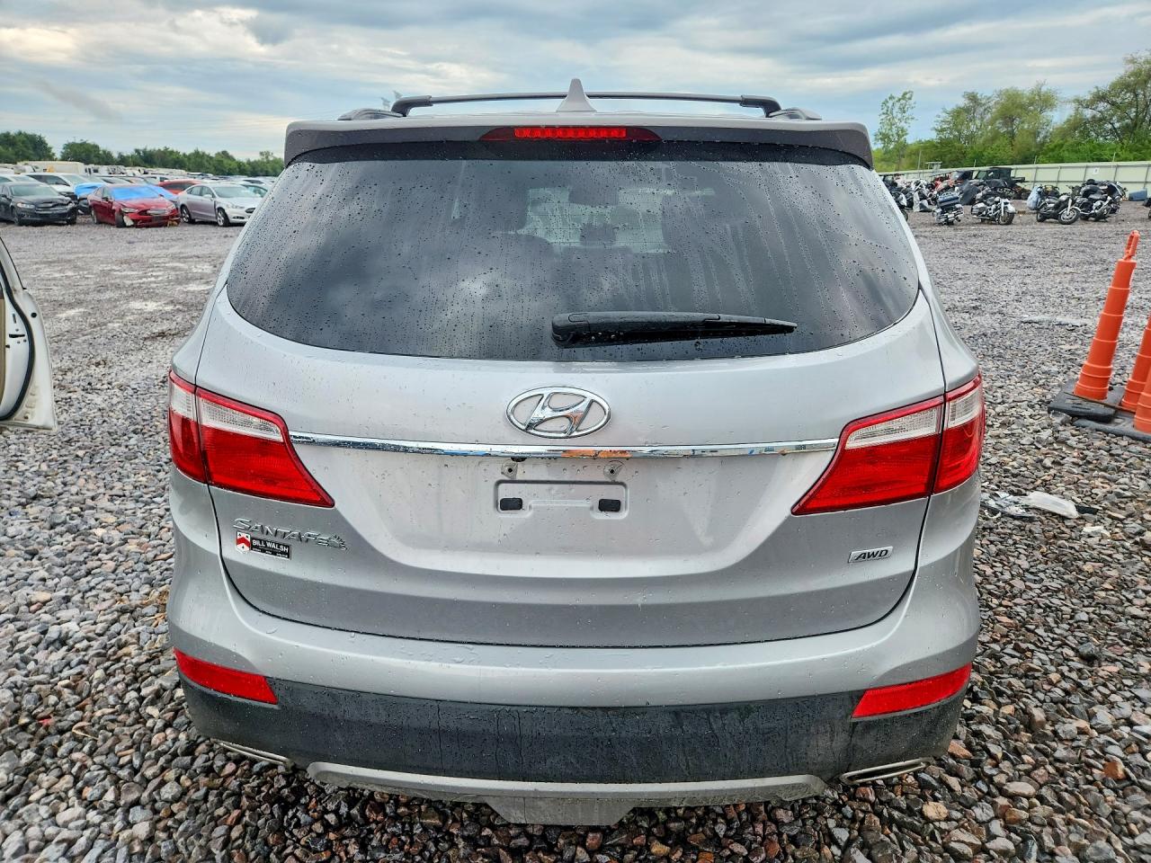 2015 Hyundai Santa Fe Gls Silver vin: KM8SNDHF4FU126546