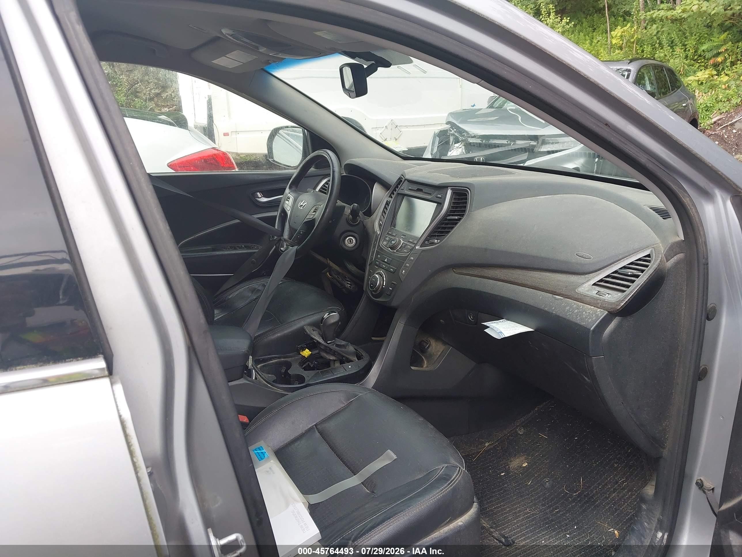 2013 Hyundai Santa Fe Gls Silver vin: KM8SNDHF5DU009863