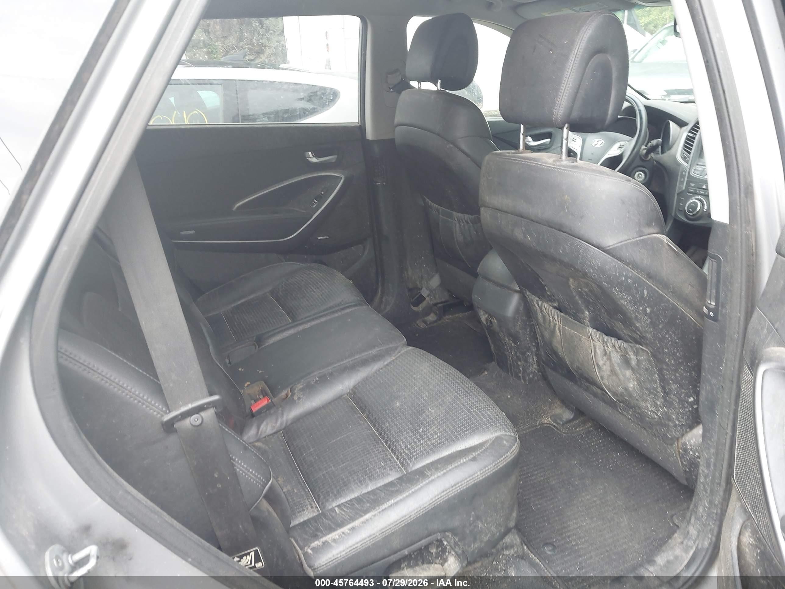 2013 Hyundai Santa Fe Gls Silver vin: KM8SNDHF5DU009863