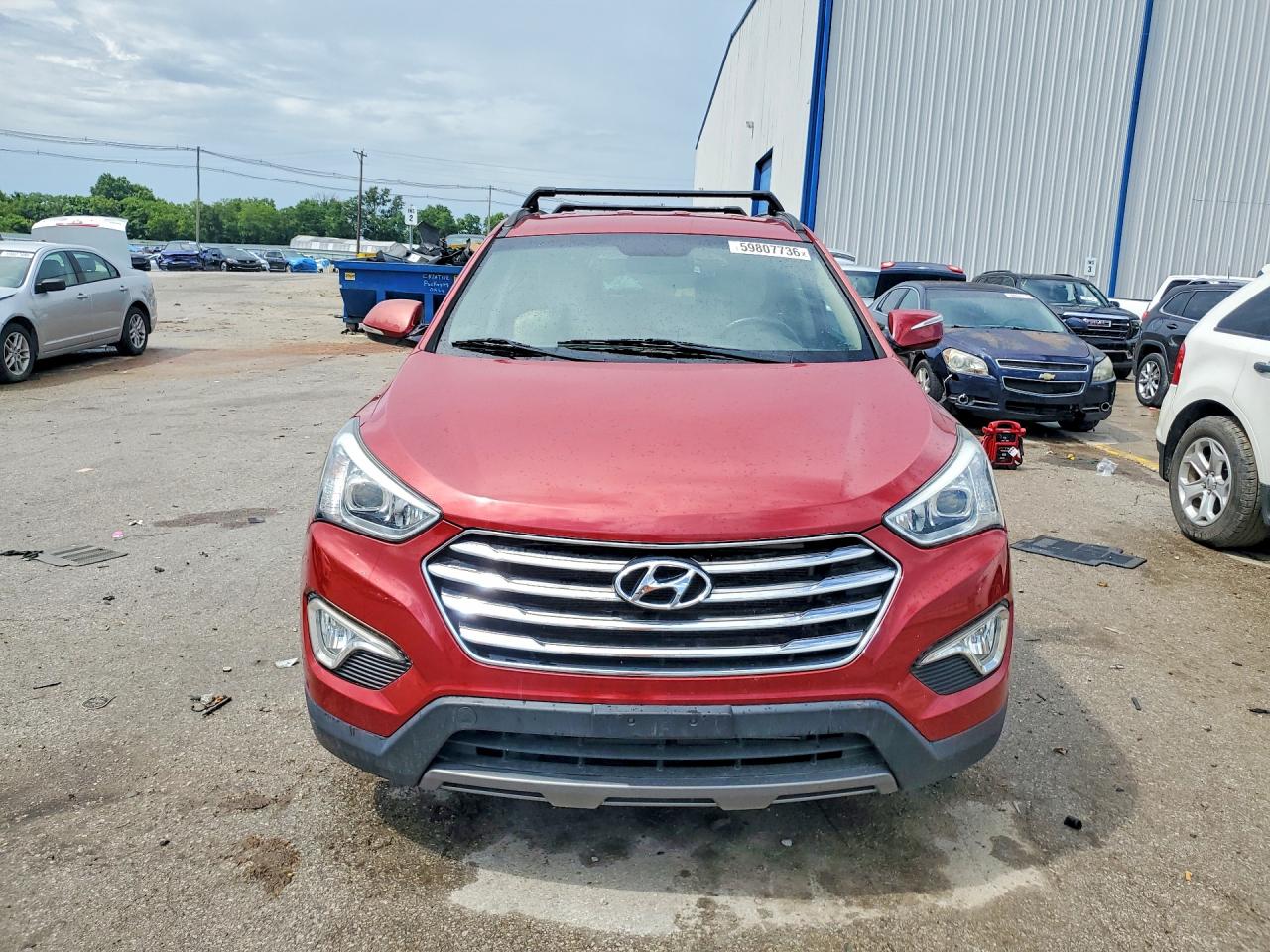 2013 Hyundai Santa Fe Gls Red vin: KM8SNDHF5DU013864