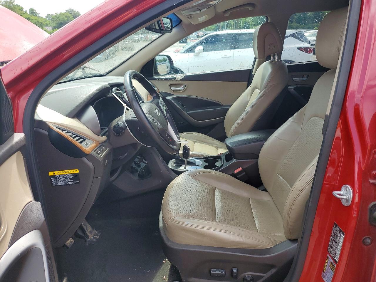 2013 Hyundai Santa Fe Gls Red vin: KM8SNDHF5DU013864