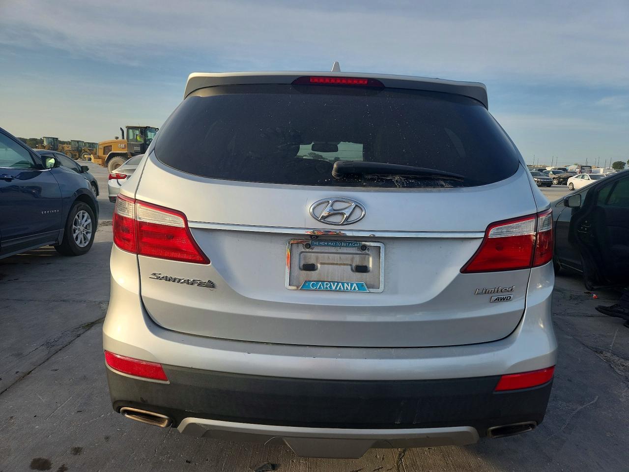 2015 Hyundai Santa Fe Limited Silver vin: KM8SNDHF5FU106113