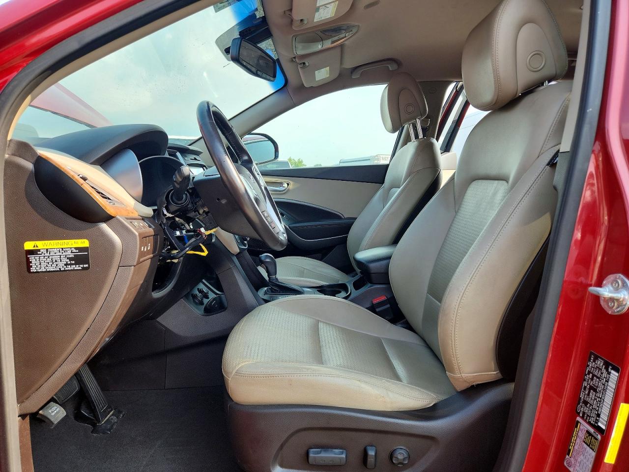 2013 Hyundai Santa Fe Gls Red vin: KM8SNDHF6DU013498