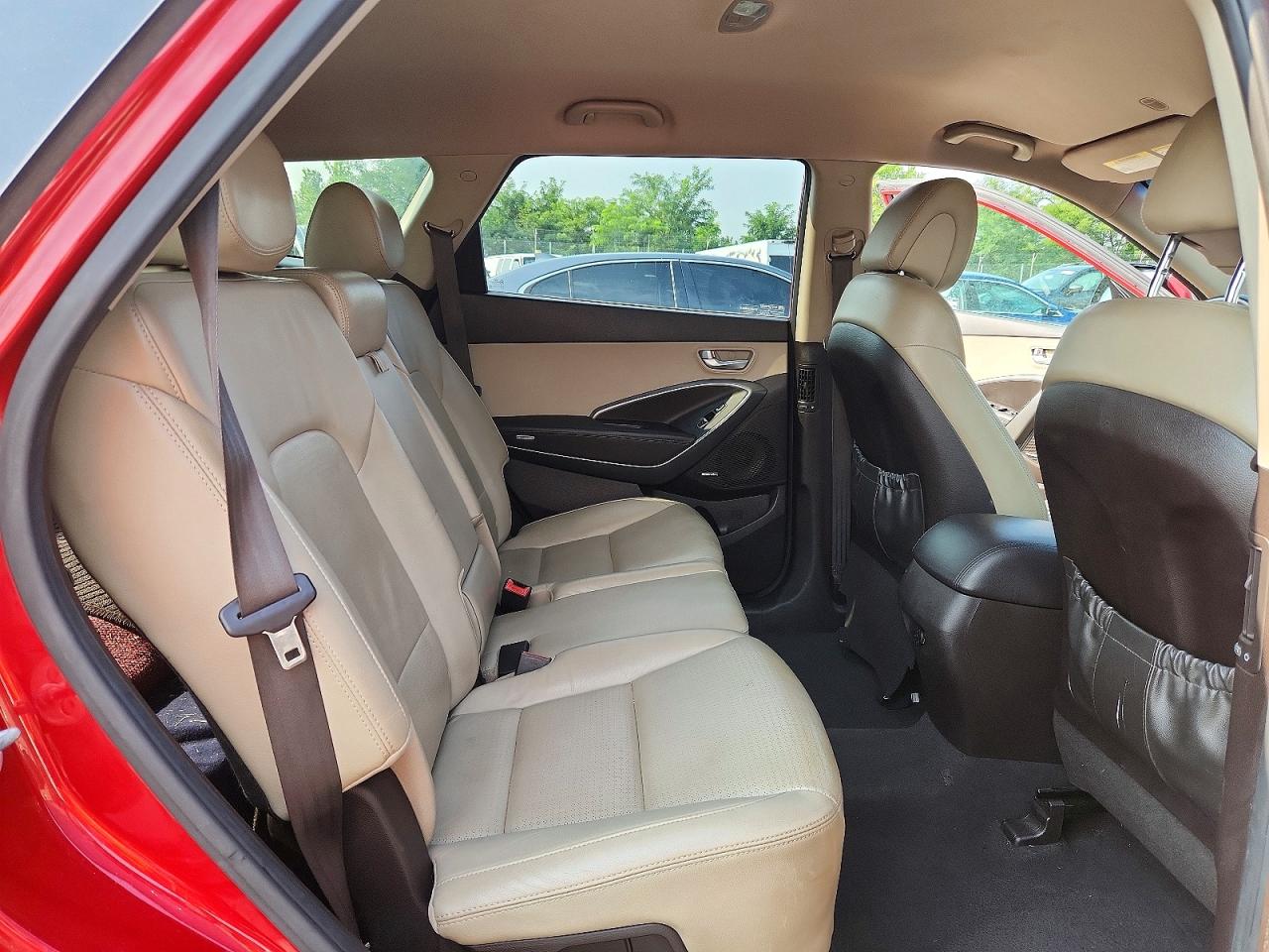 2013 Hyundai Santa Fe Gls Red vin: KM8SNDHF6DU013498