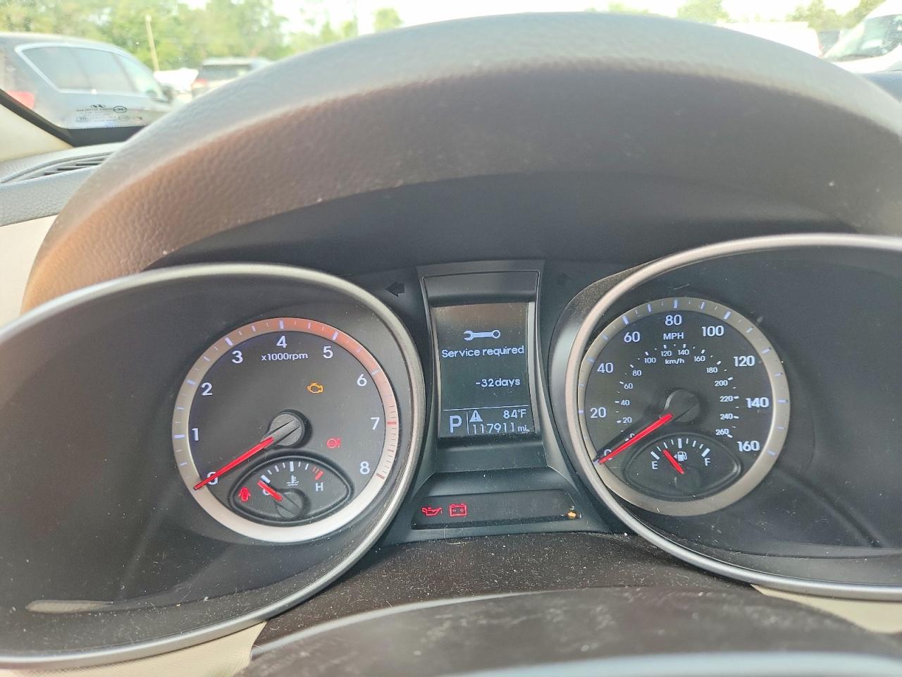2013 Hyundai Santa Fe Gls Red vin: KM8SNDHF6DU013498