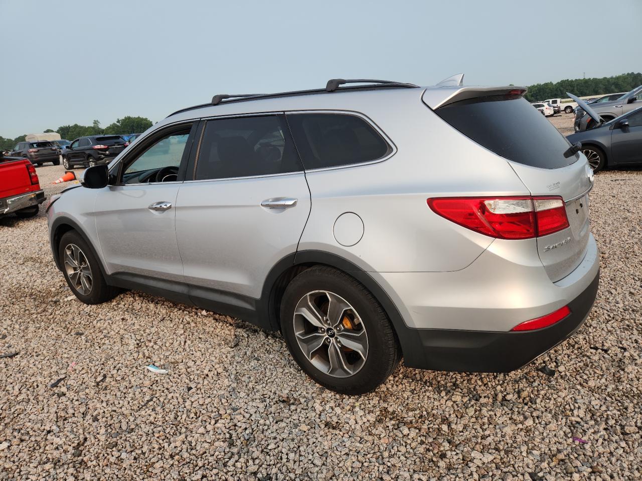 2014 Hyundai Santa Fe Gls Silver vin: KM8SNDHF6EU057986