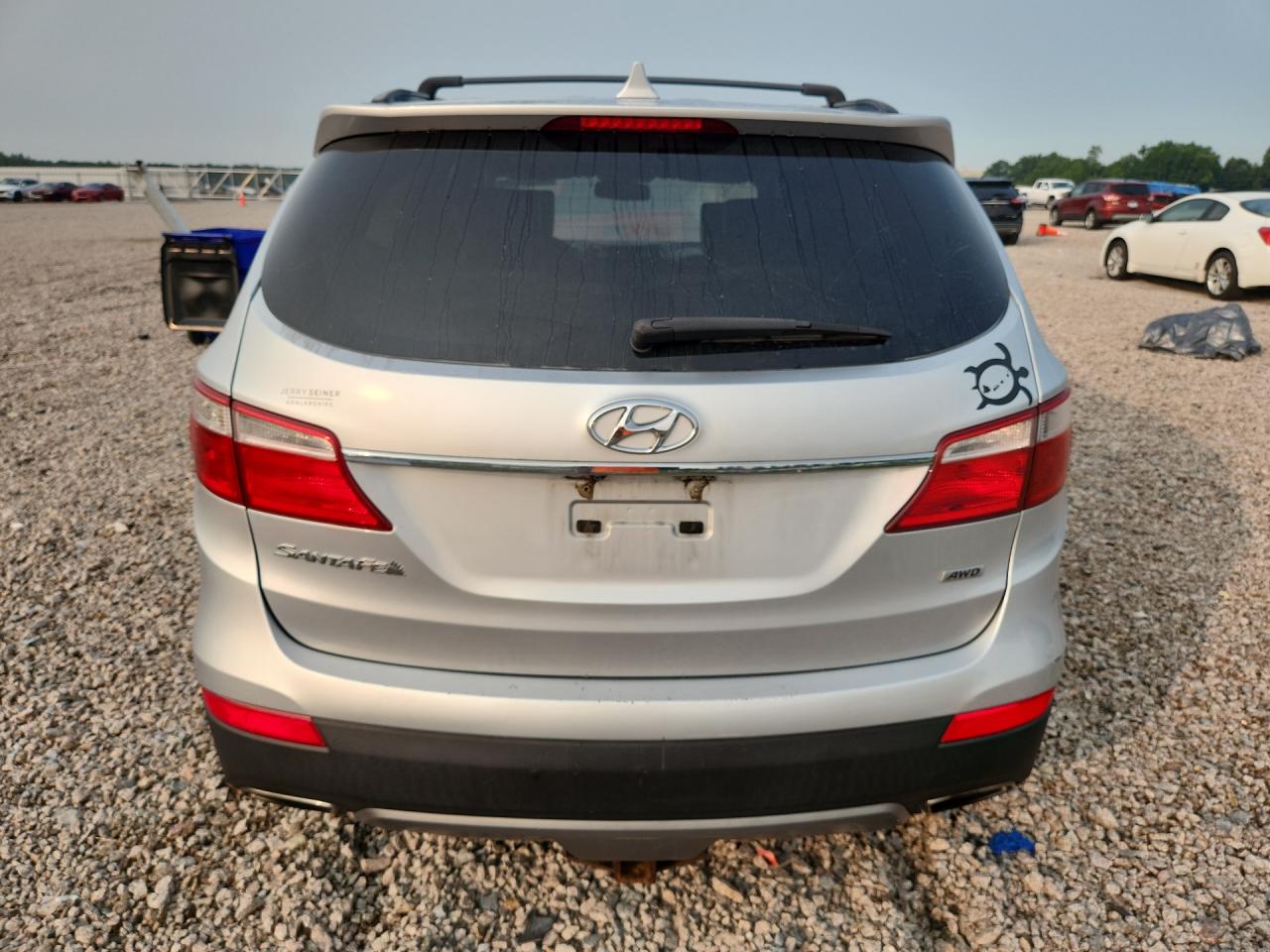 2014 Hyundai Santa Fe Gls Silver vin: KM8SNDHF6EU057986