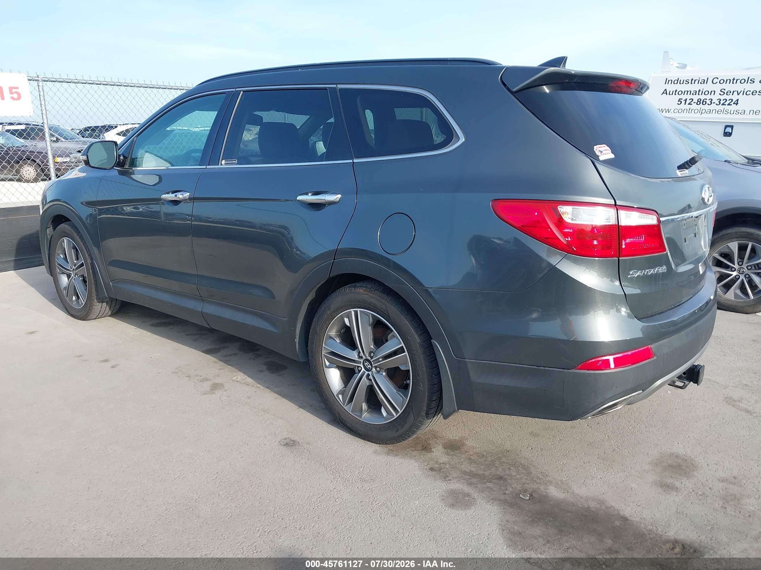 2014 Hyundai Santa Fe Gls Green vin: KM8SNDHF6EU075548
