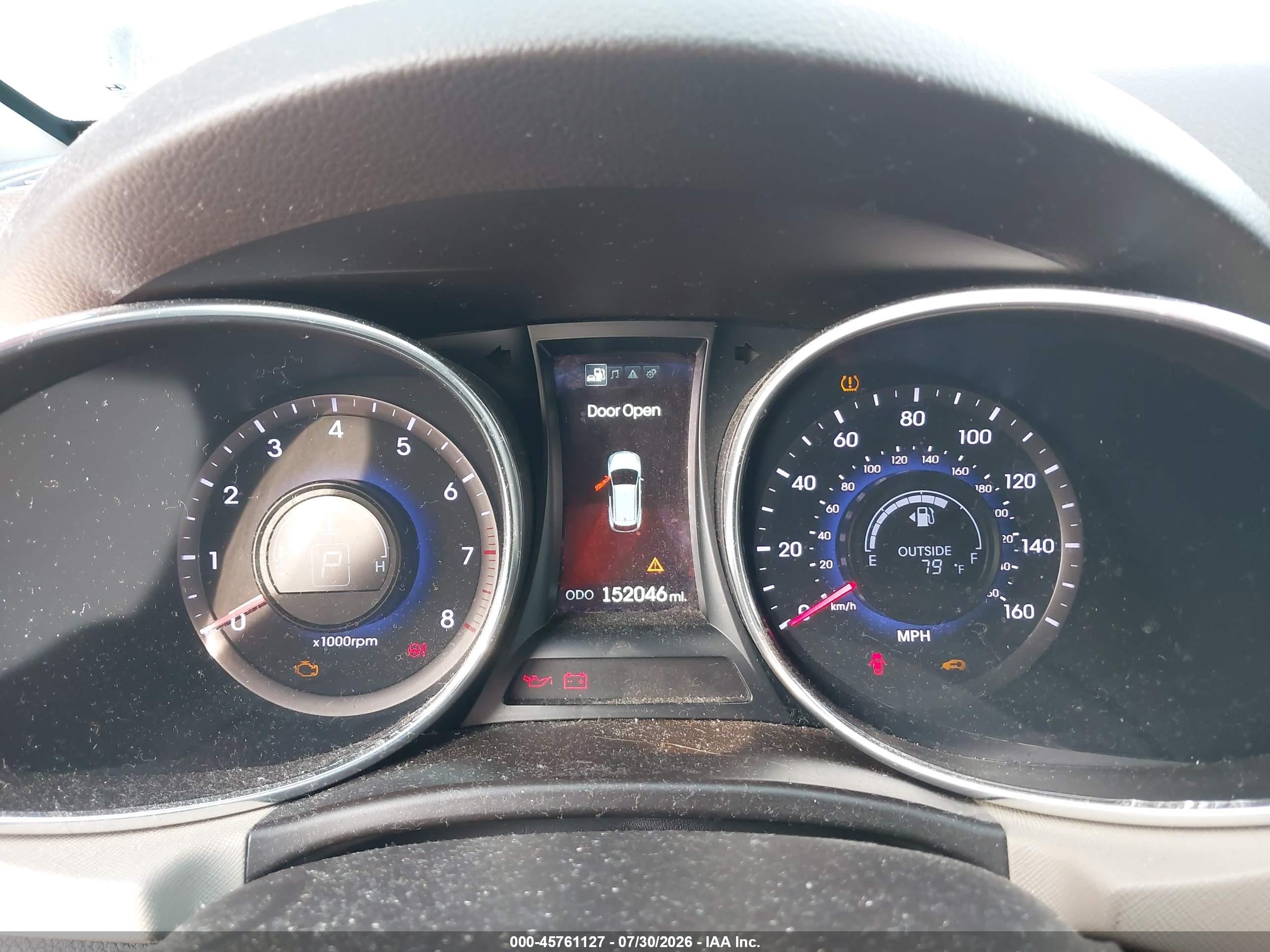 2014 Hyundai Santa Fe Gls Green vin: KM8SNDHF6EU075548