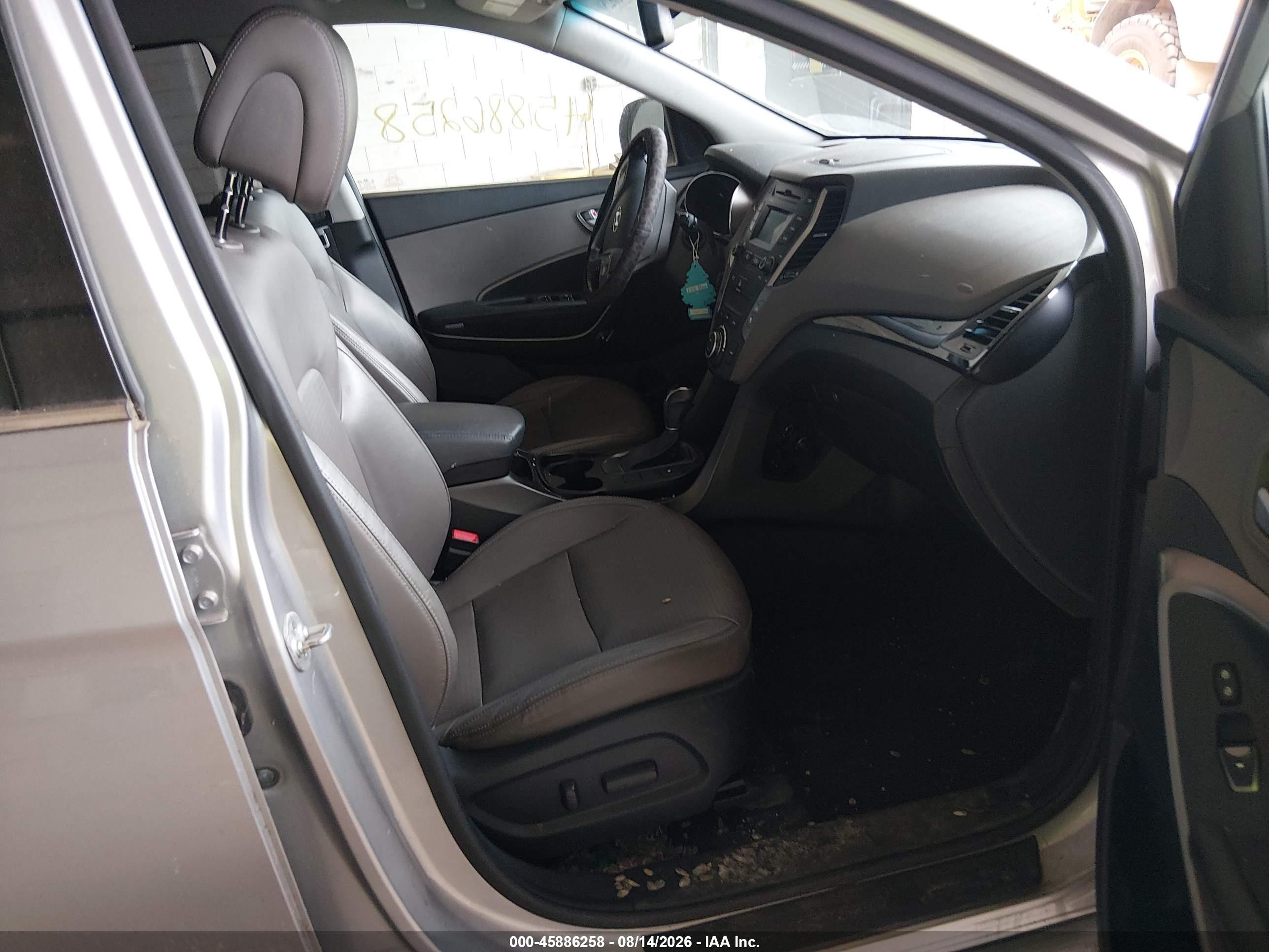 2014 Hyundai Santa Fe Gls Gray vin: KM8SNDHF6EU075632