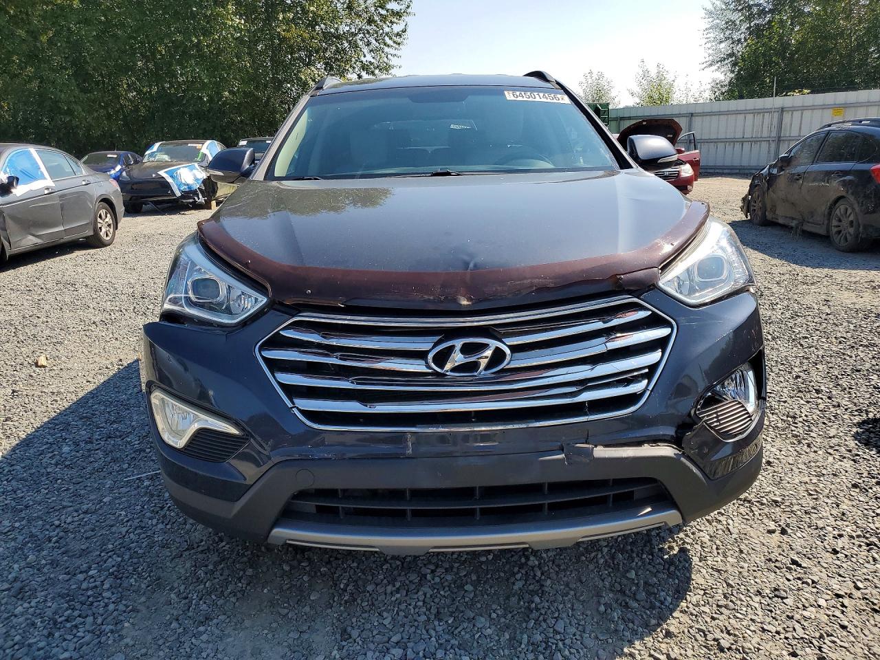 2013 Hyundai Santa Fe Gls Charcoal vin: KM8SNDHF7DU013915