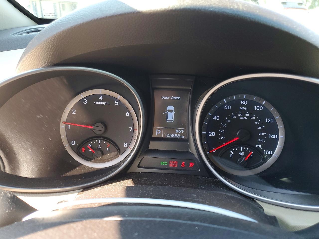 2013 Hyundai Santa Fe Gls Charcoal vin: KM8SNDHF7DU013915