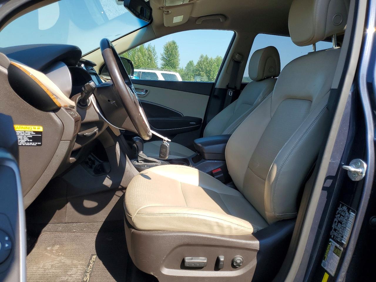 2013 Hyundai Santa Fe Gls Charcoal vin: KM8SNDHF7DU013915