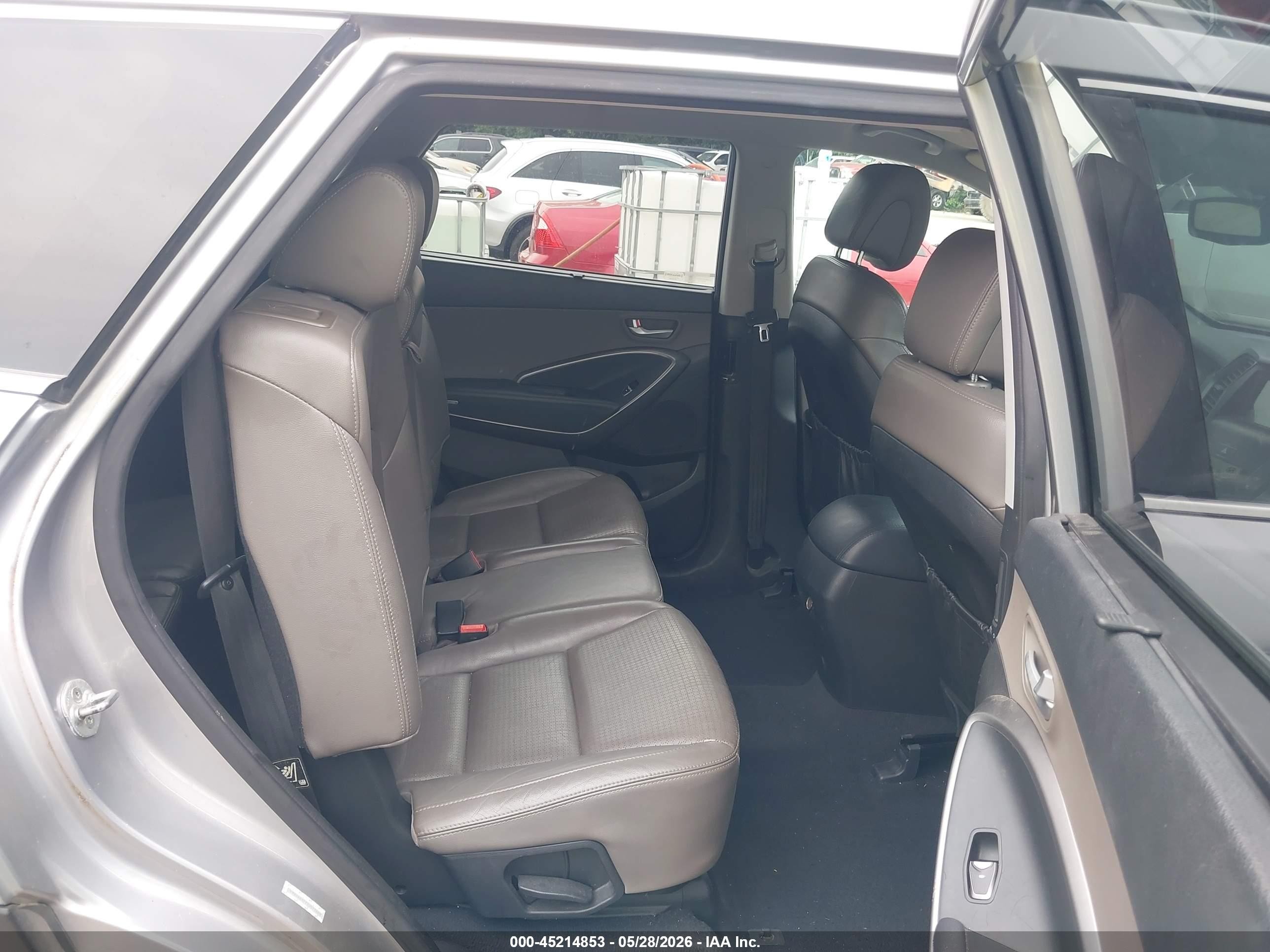 2014 Hyundai Santa Fe Gls Gray vin: KM8SNDHF7EU075669