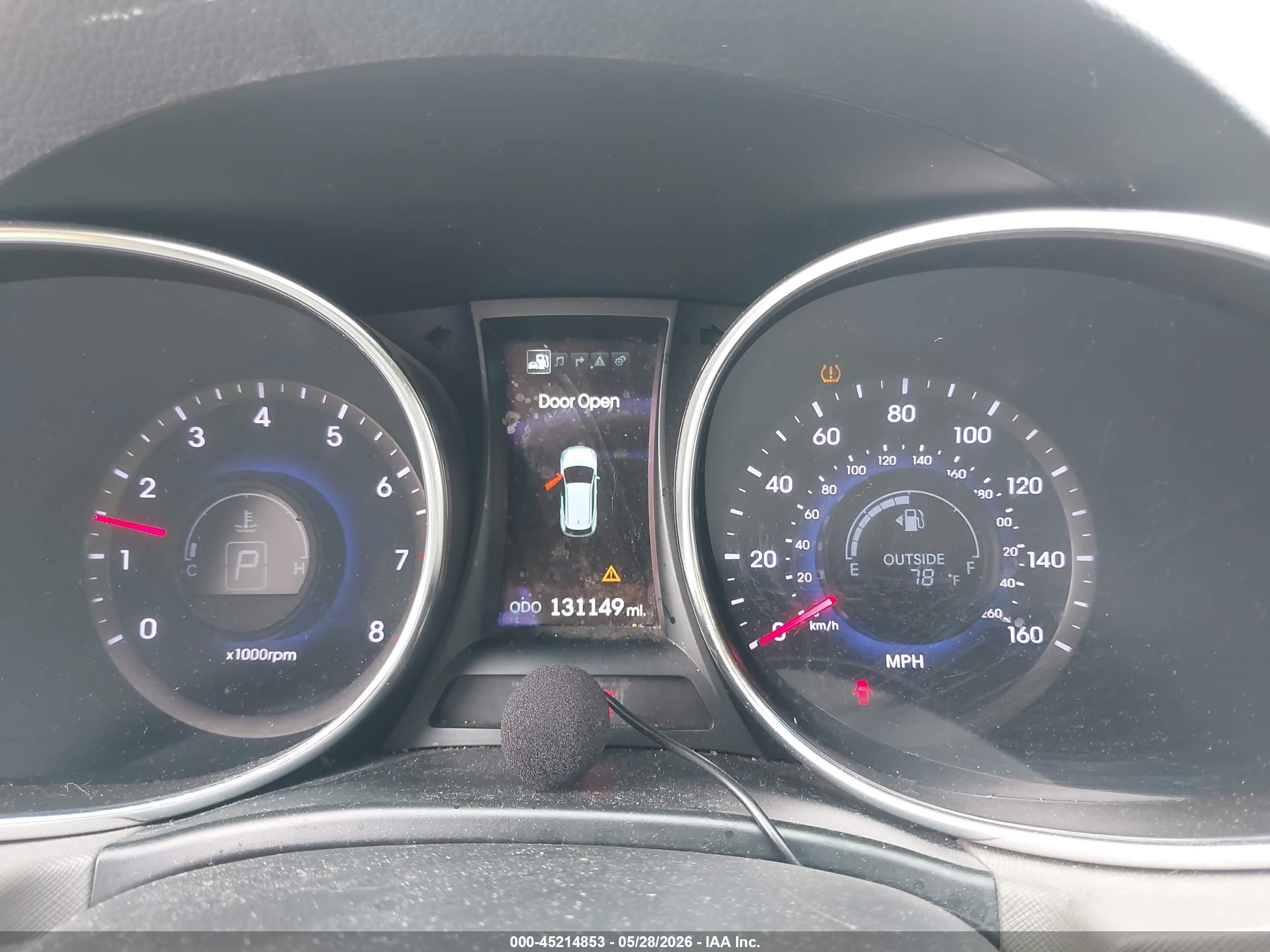 2014 Hyundai Santa Fe Gls Gray vin: KM8SNDHF7EU075669