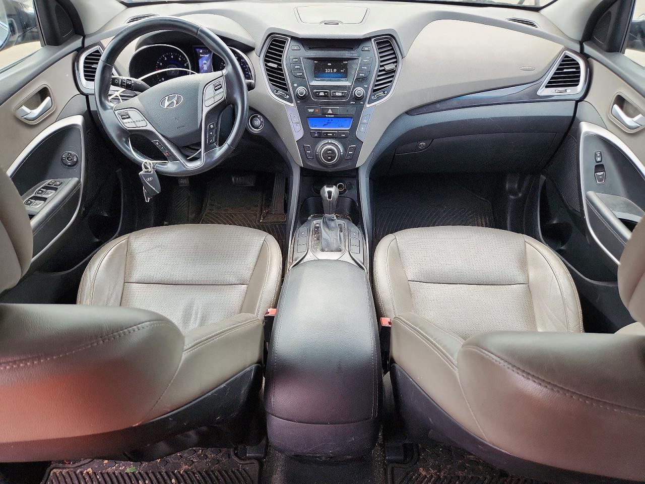 2014 Hyundai Santa Fe Gls Silver vin: KM8SNDHF8EU062879