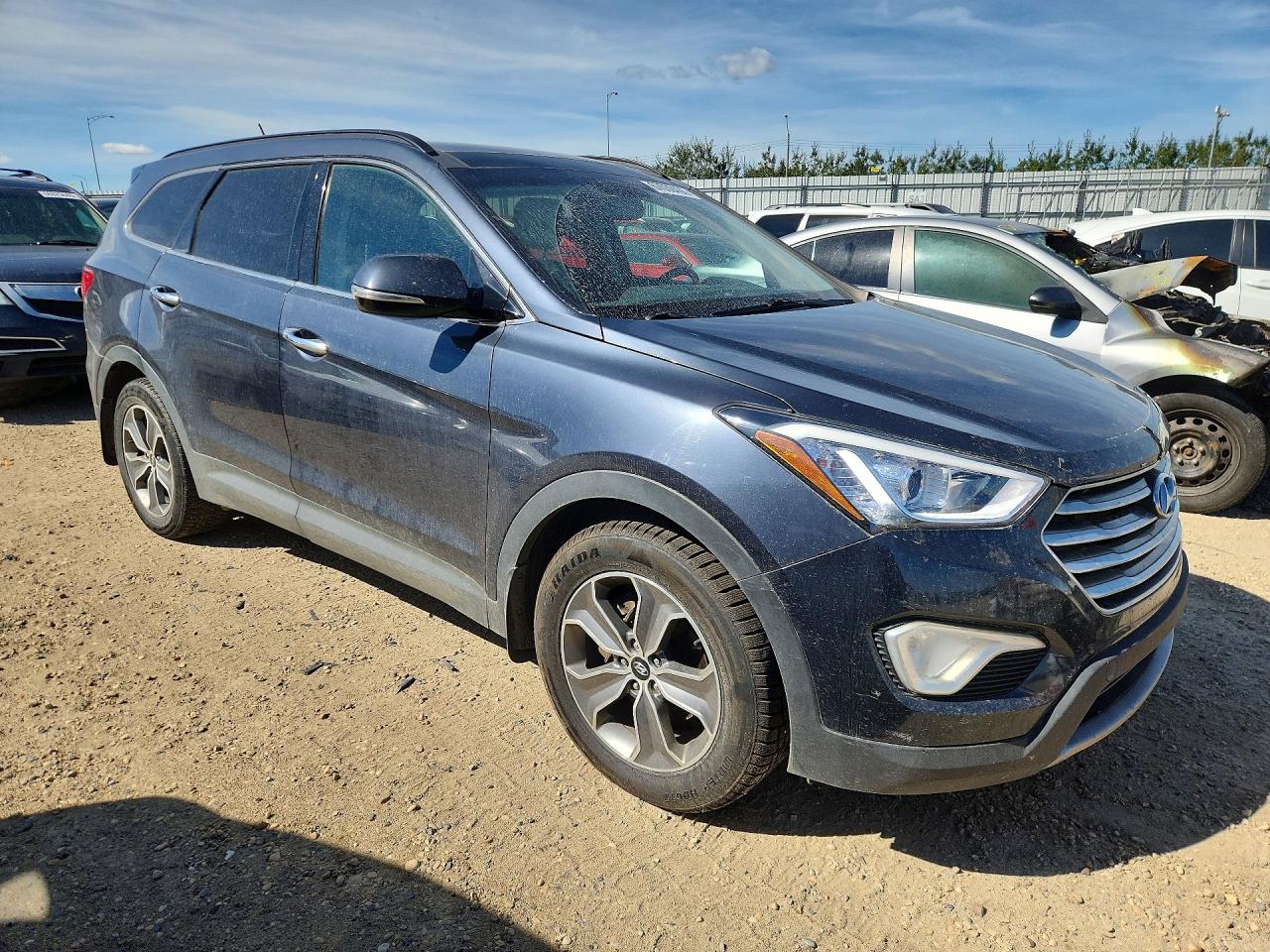 2015 Hyundai Santa Fe Gls Charcoal vin: KM8SNDHF8FU104808