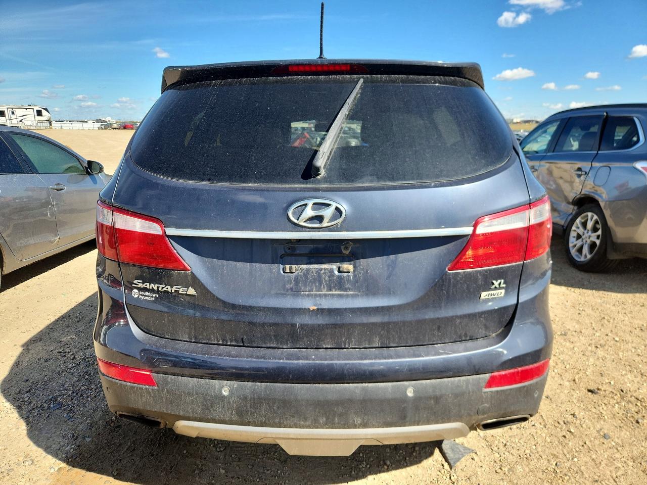 2015 Hyundai Santa Fe Gls Charcoal vin: KM8SNDHF8FU104808