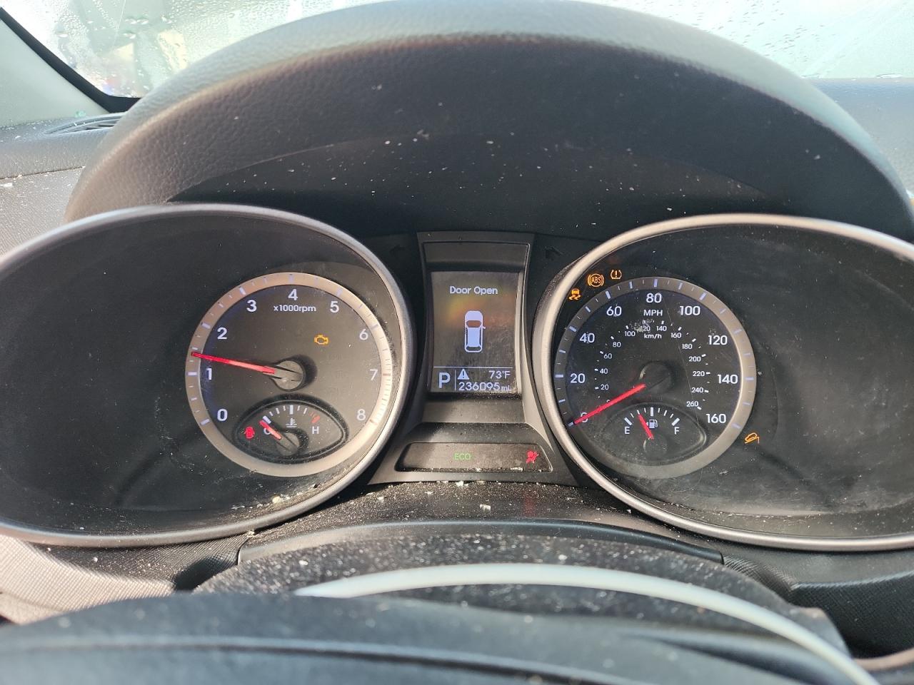 2013 Hyundai Santa Fe Gls Black vin: KM8SNDHF9DU016265